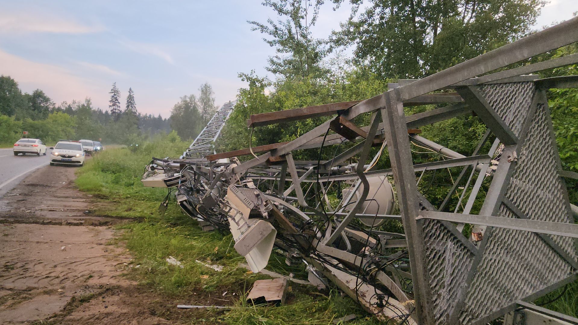 Истра , ЧП, Вышка сотовой связи, Катаклизм,