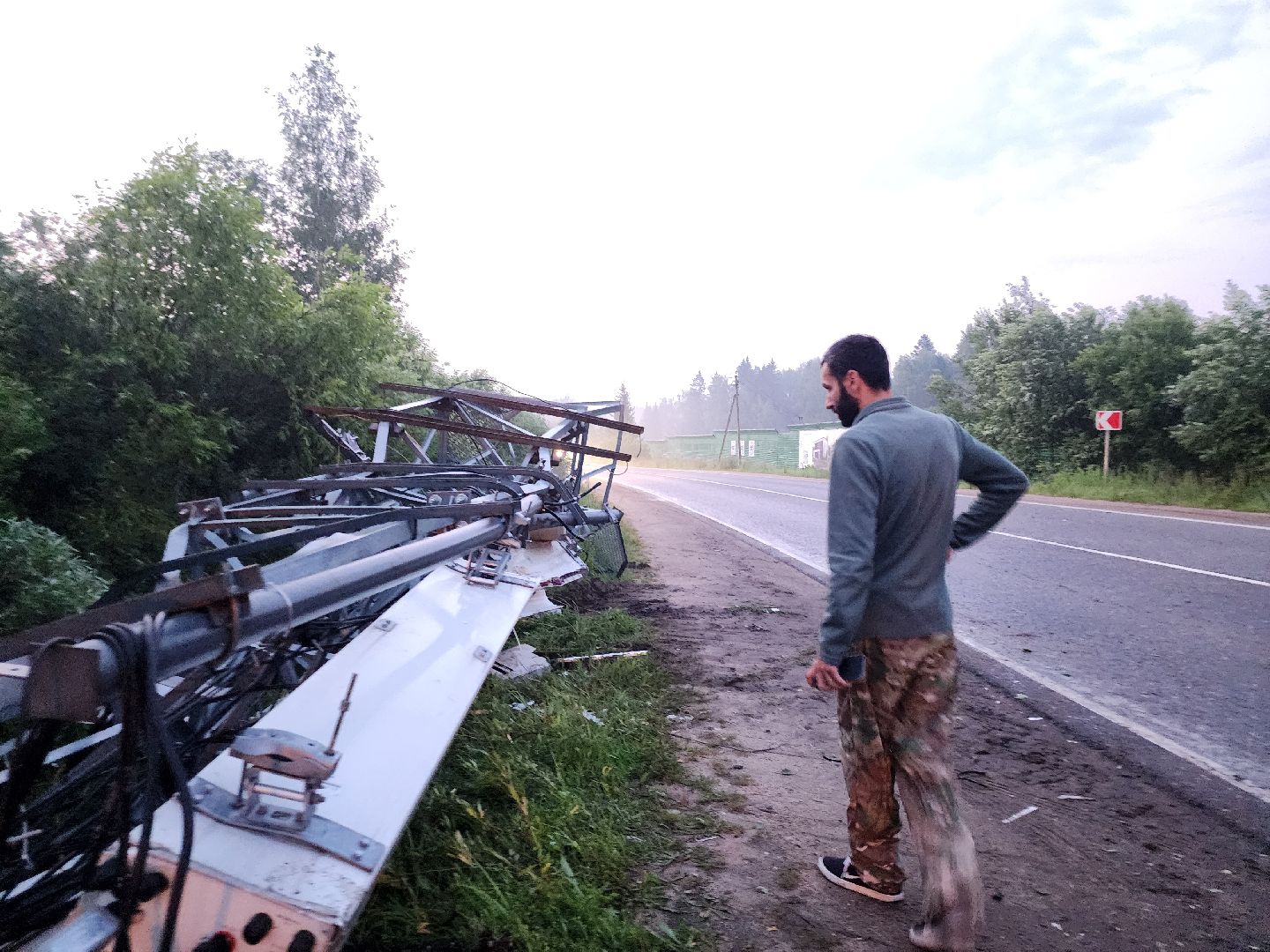 Истра , ЧП, Вышка сотовой связи, Катаклизм,