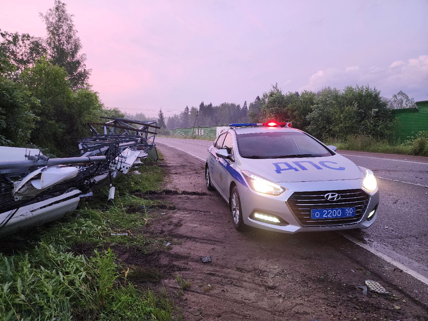 Истра , ЧП, Вышка сотовой связи, Катаклизм,