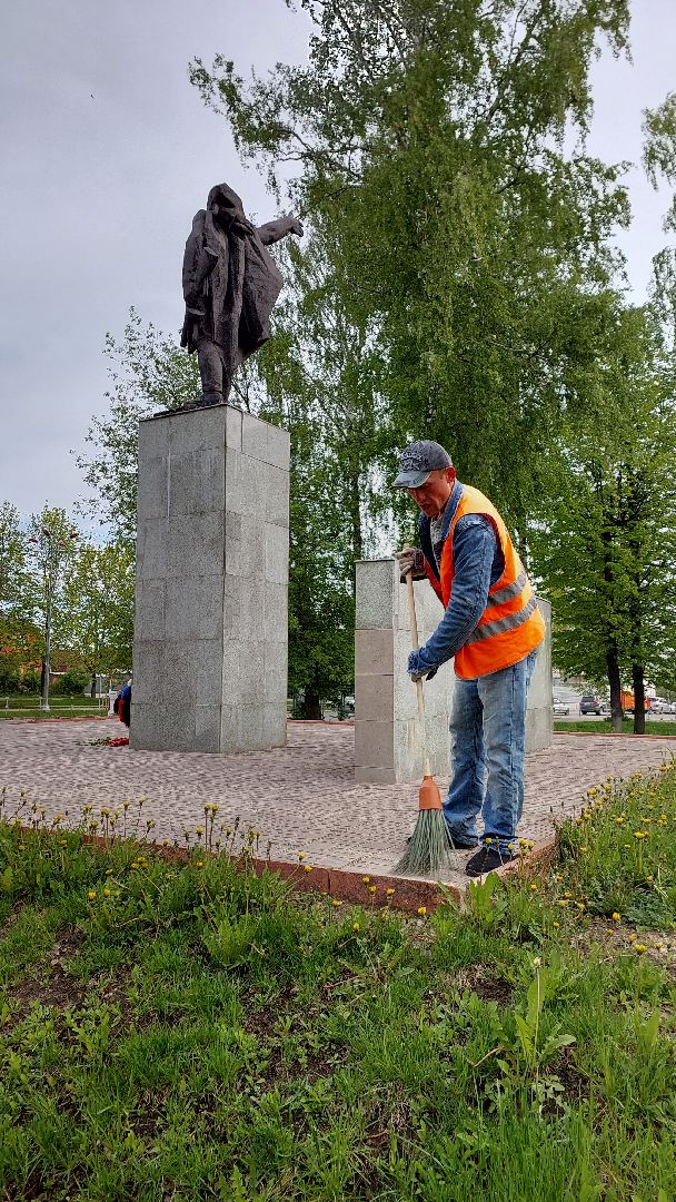 благоустройство, день победы, серпухов, памятник, праздник, монумент,