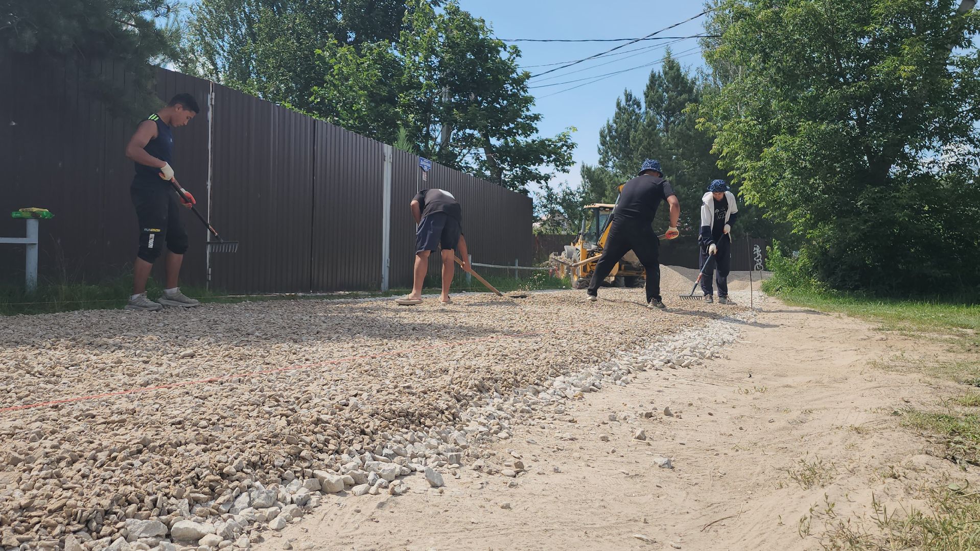 серпухов, деревня дашковка, строительство дороги,