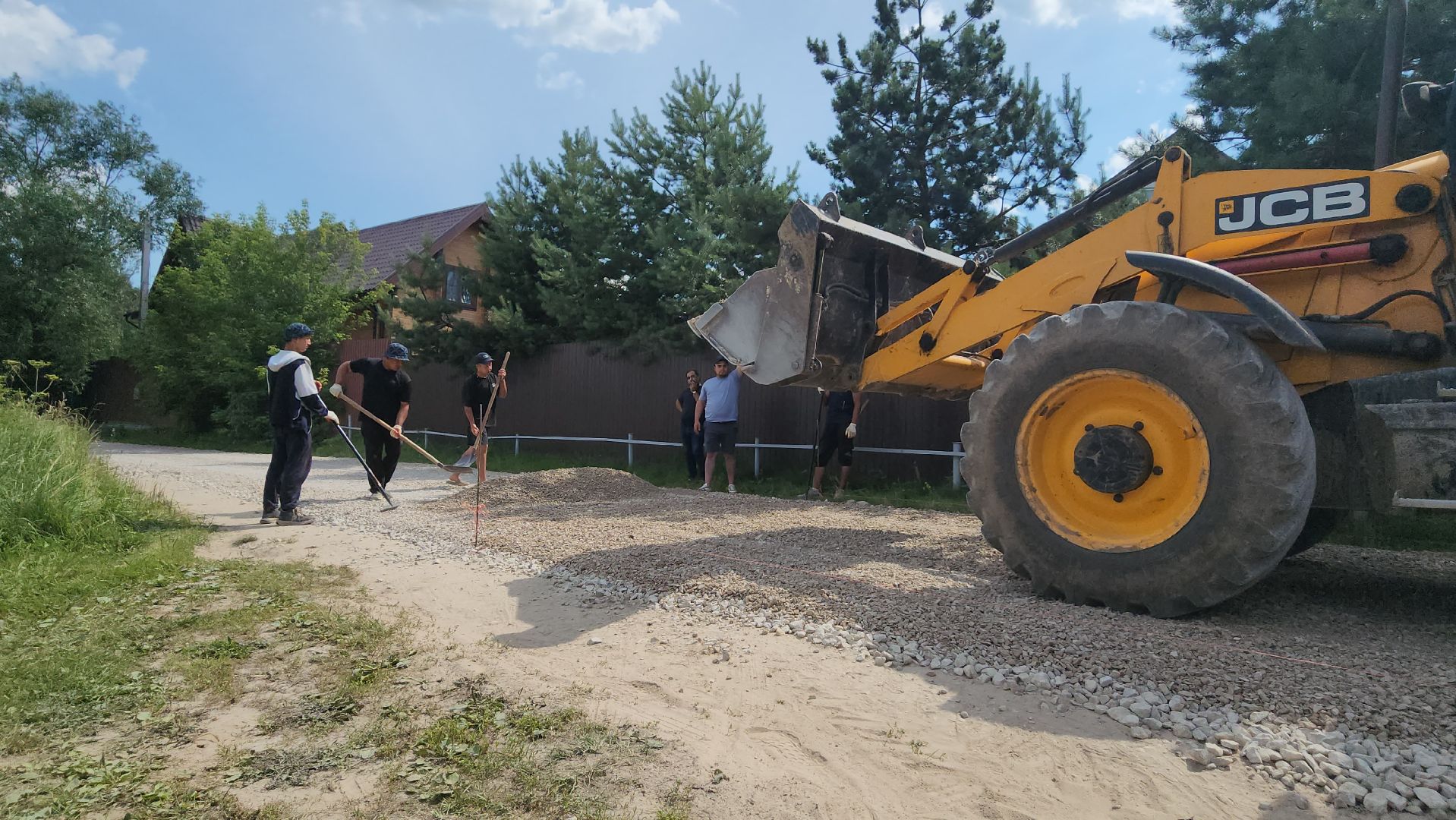 серпухов, деревня дашковка, строительство дороги,