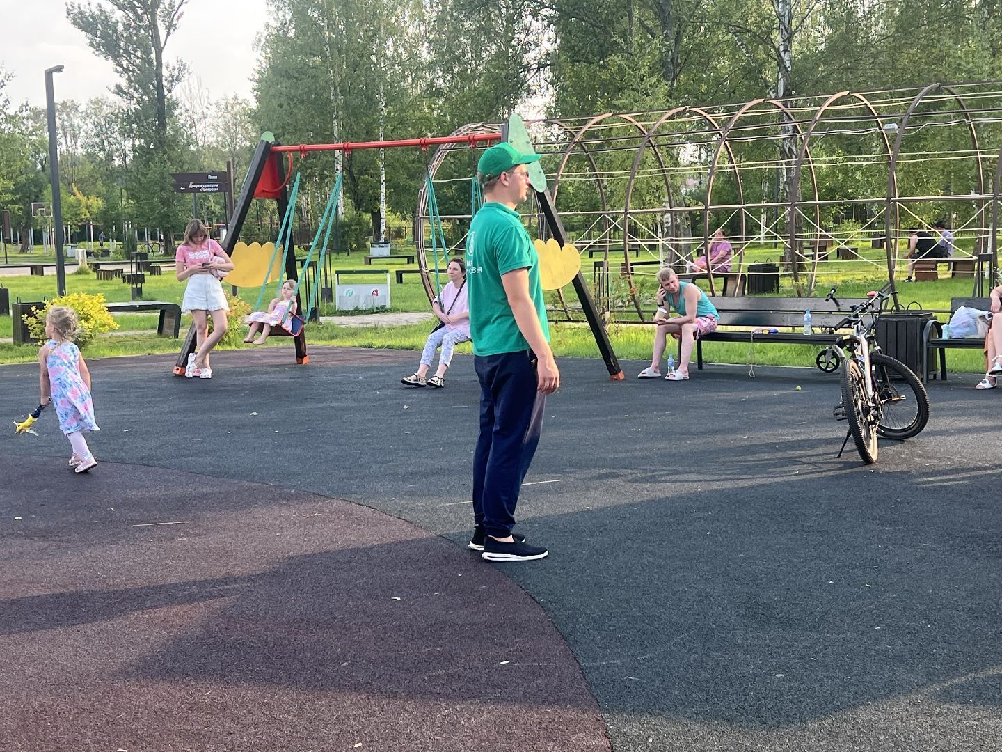 талдомский округ, Семья лето парк,