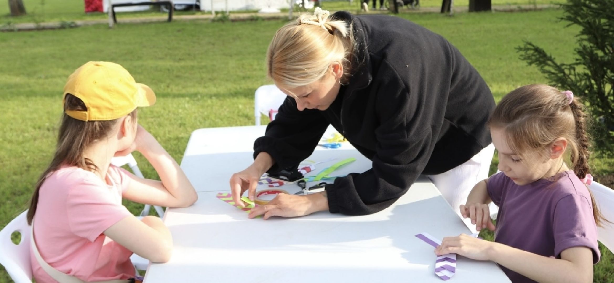 талдомский округ, Семья лето парк,