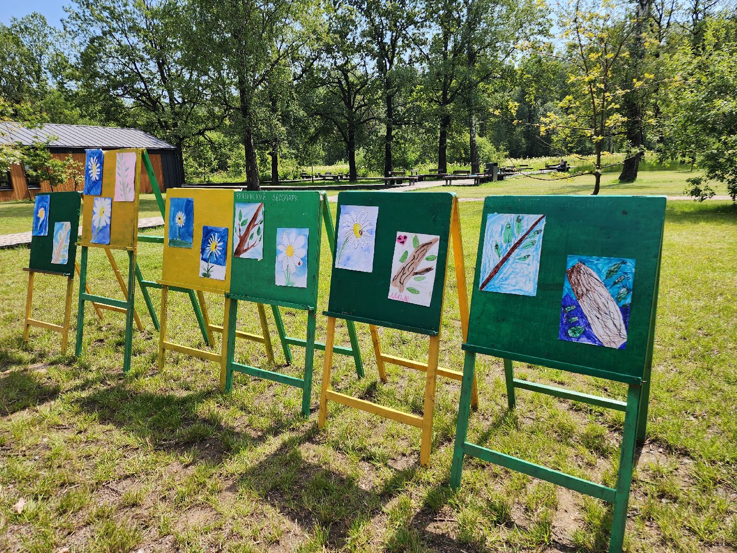 фрязино, летний детский лагерь, день семьи любви и верности, мастер-класс для детей, рисунки детей,