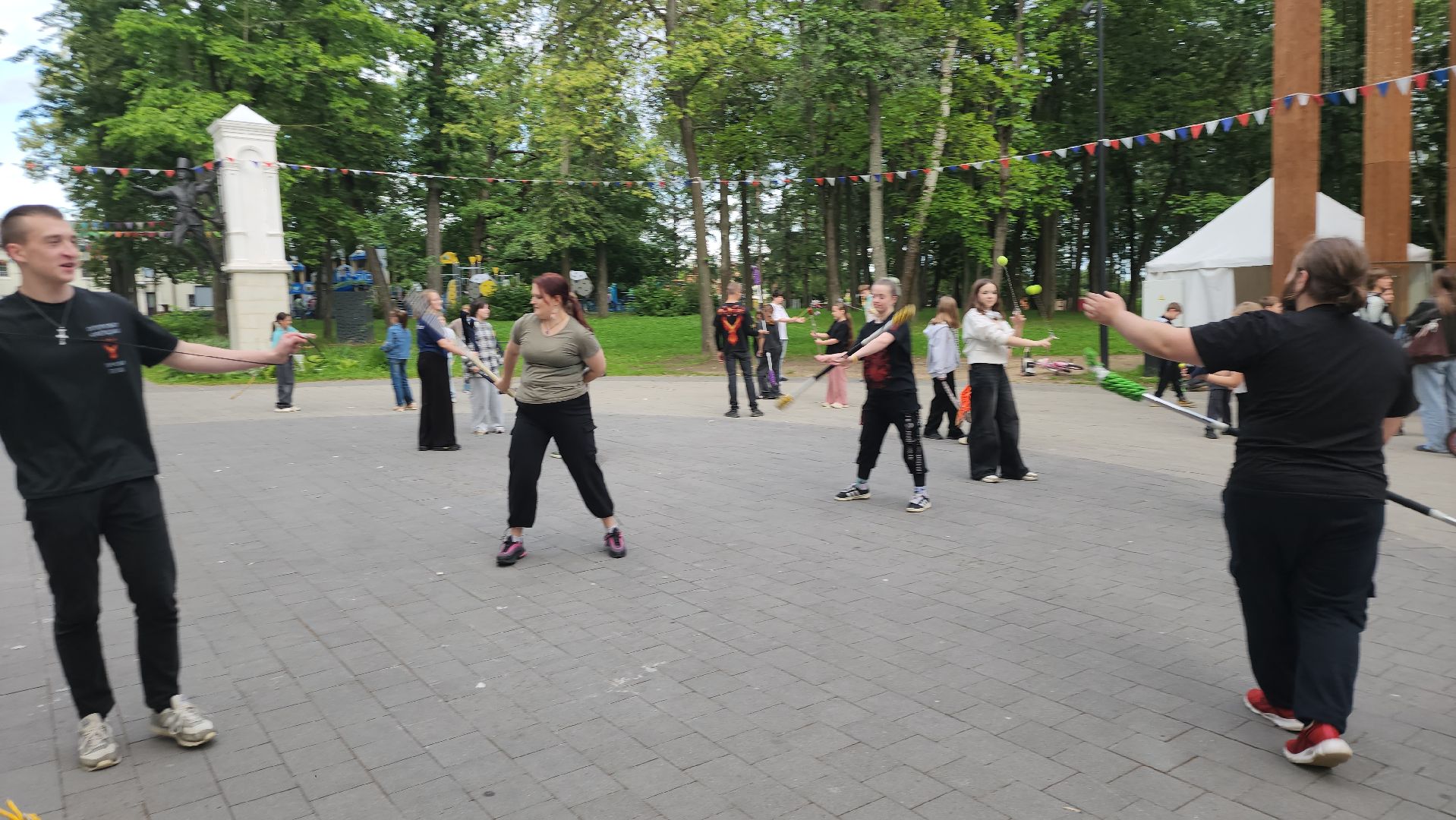 серпухов, подмосковье, парки подмосковья, парк имени олега степанова,