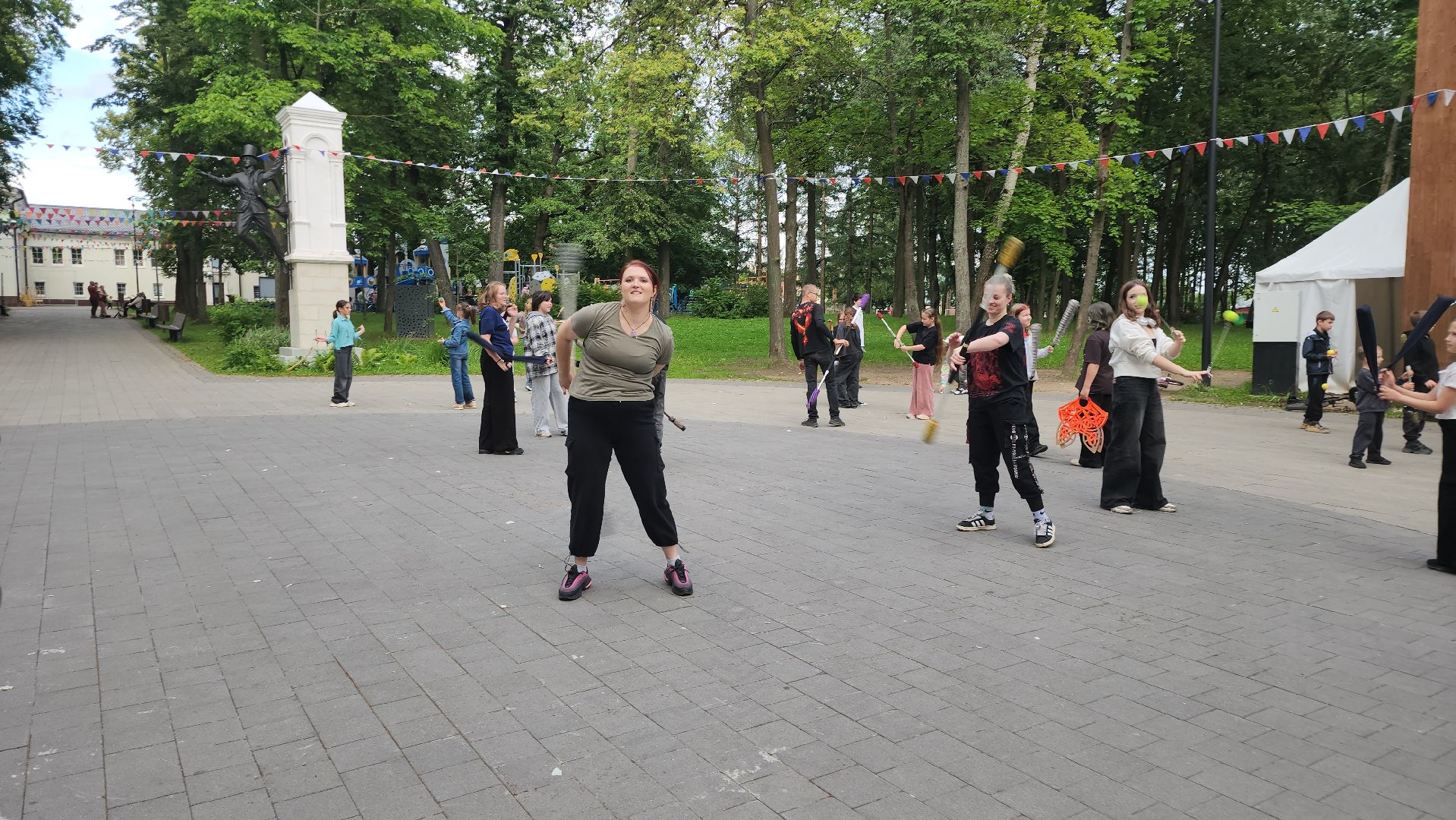 серпухов, подмосковье, парки подмосковья, парк имени олега степанова,