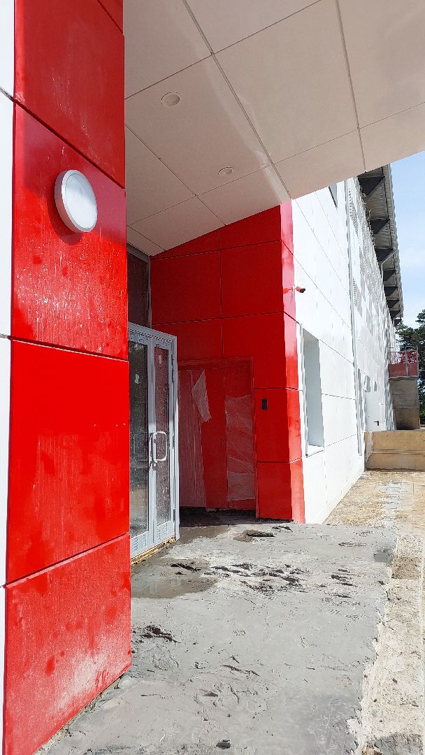 стадион, спартак, серпухов, строительство, реконструкция, фасады, спорт,