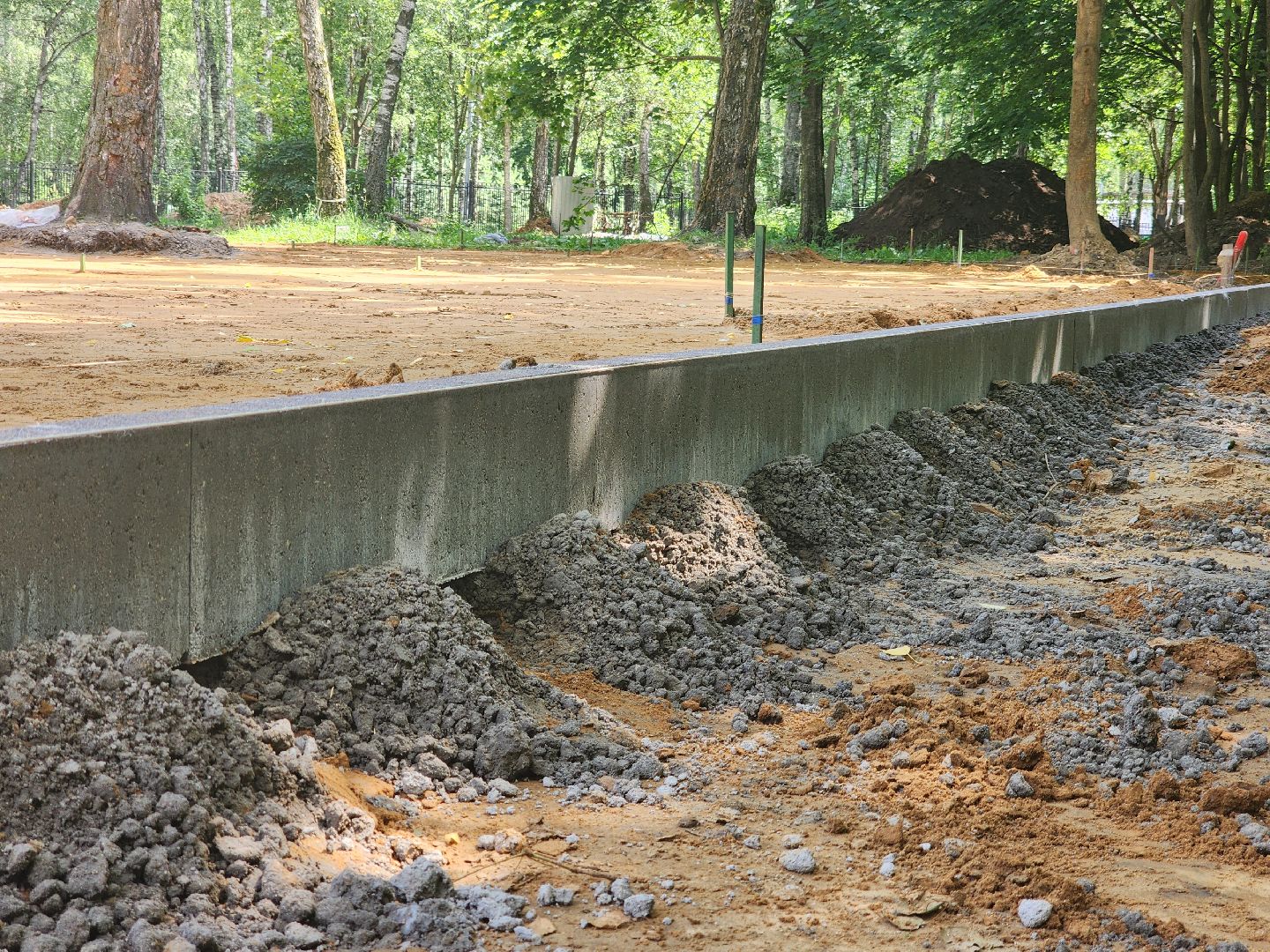 Подольск, Реконструкция, Парк березки,