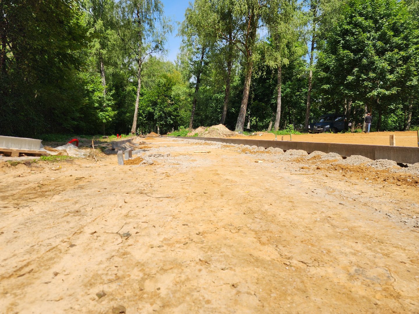 Подольск, Реконструкция, Парк березки,