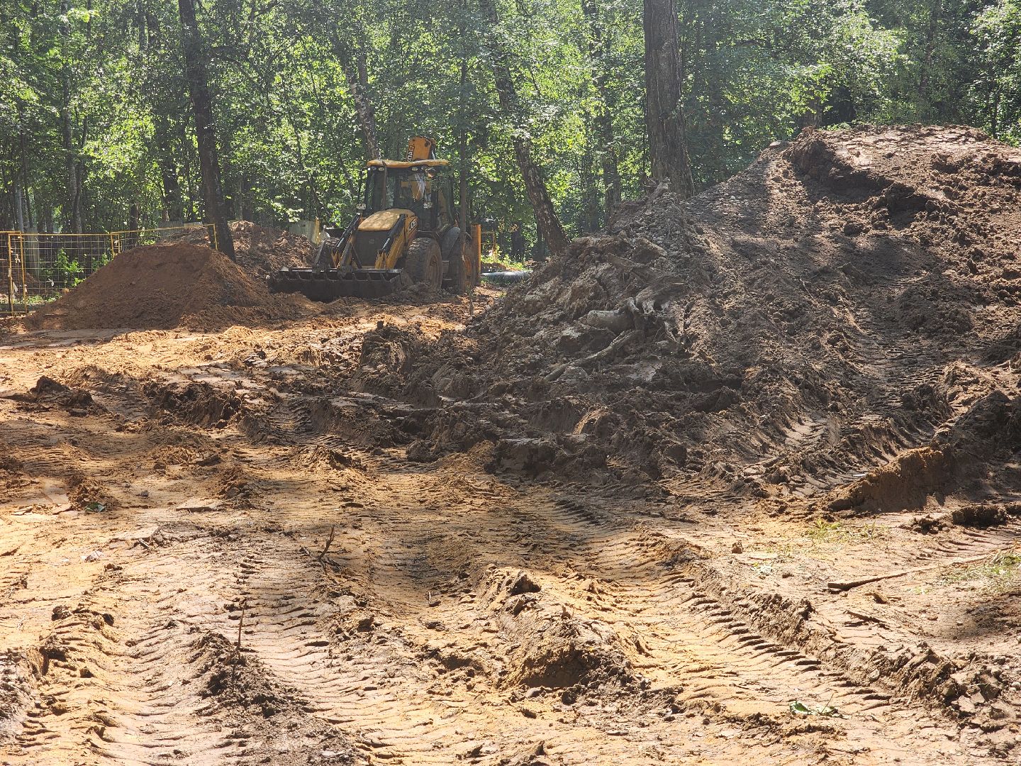 Подольск, Реконструкция, Парк березки,