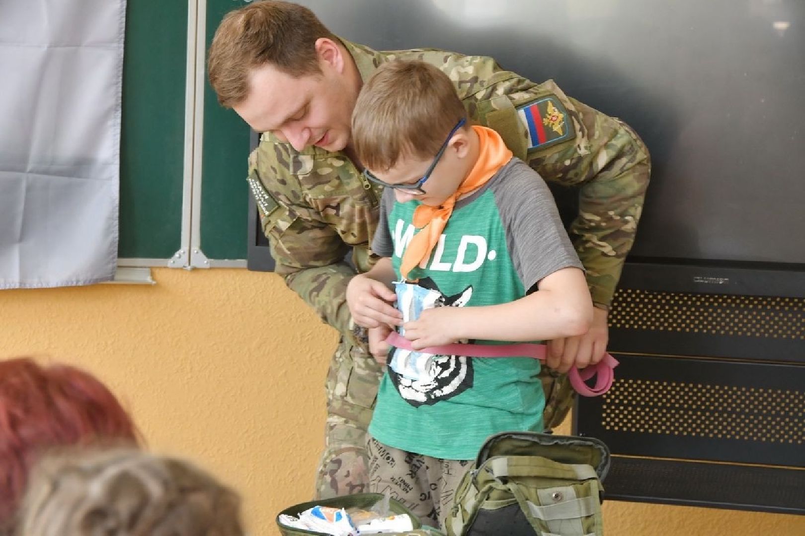 первая помощь, мастер-класс для детей, школьный лагерь радуга, школа имени попова, власиха школа попова,