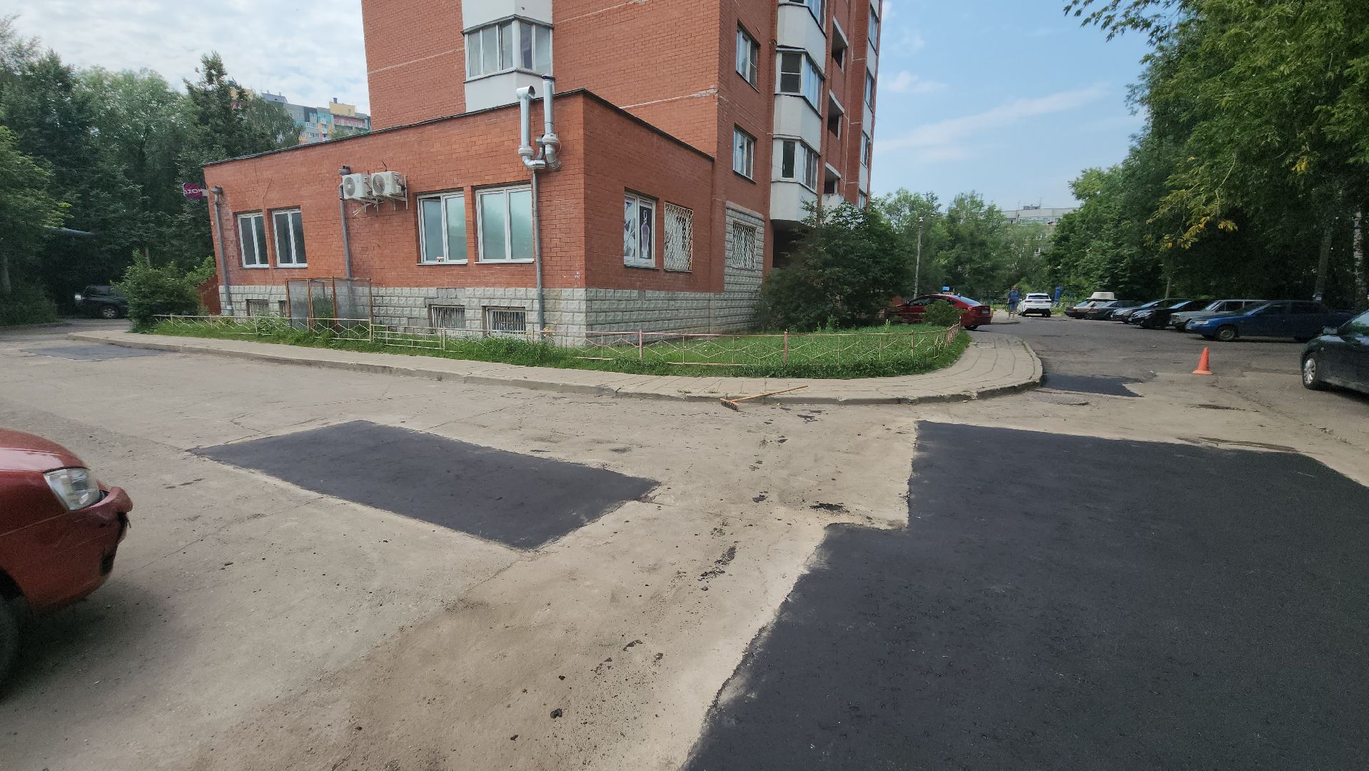 Асфальтирование , ямочный ремонт дорог, Лобня,