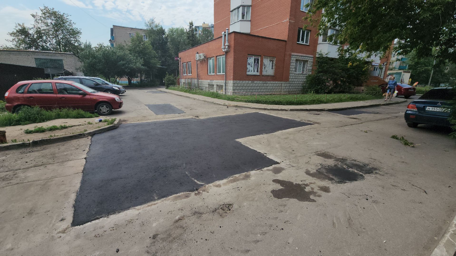 Асфальтирование , ямочный ремонт дорог, Лобня,