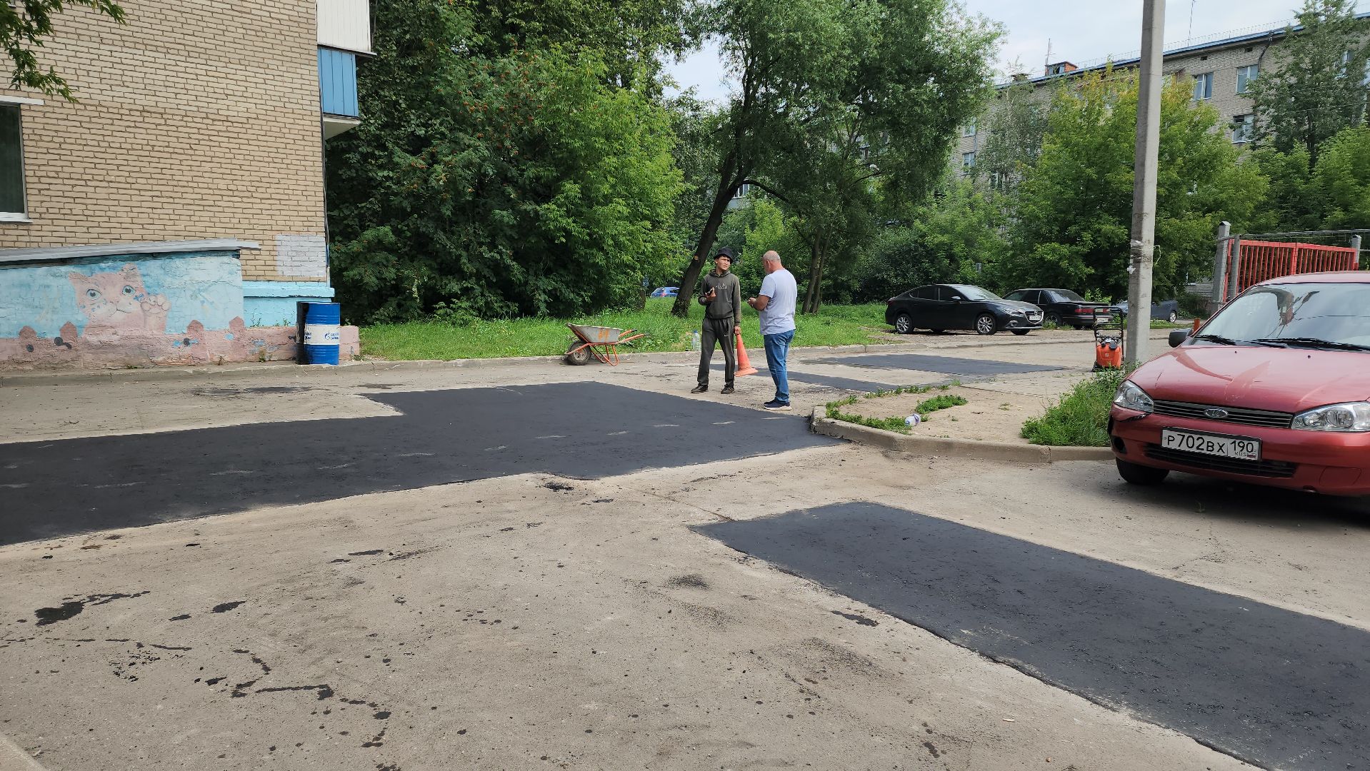 Асфальтирование , ямочный ремонт дорог, Лобня,