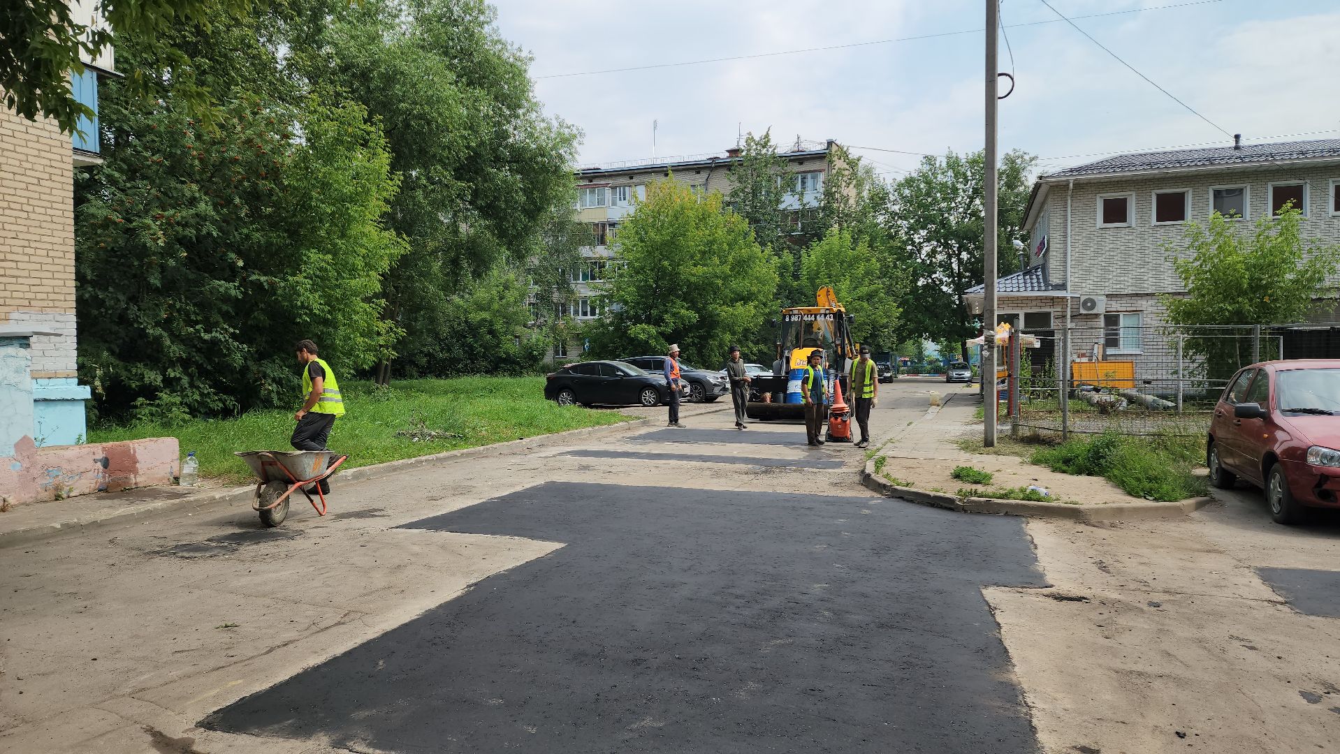 Асфальтирование , ямочный ремонт дорог, Лобня,