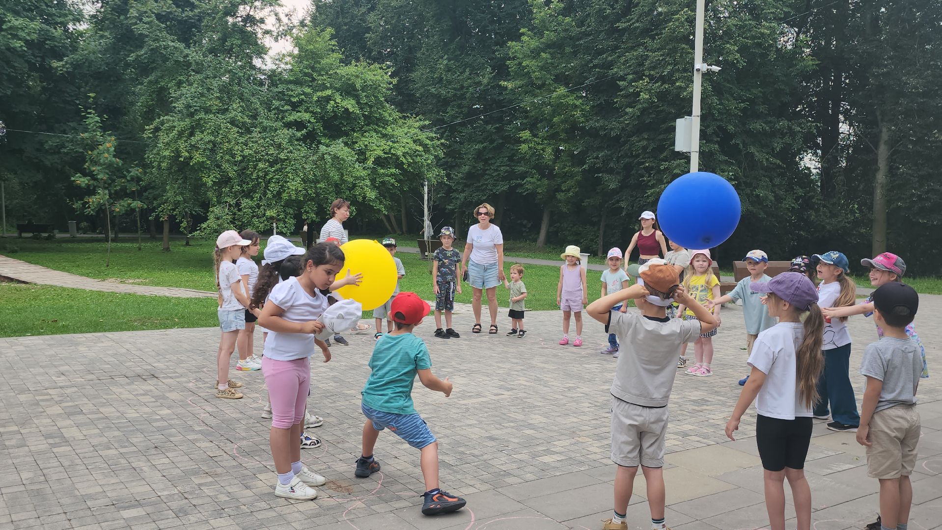 Истра , Парк, Дети, игры на свежем воздухе, Спорт,