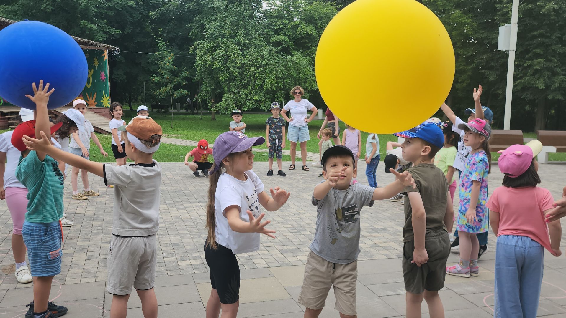 Истра , Парк, Дети, игры на свежем воздухе, Спорт,