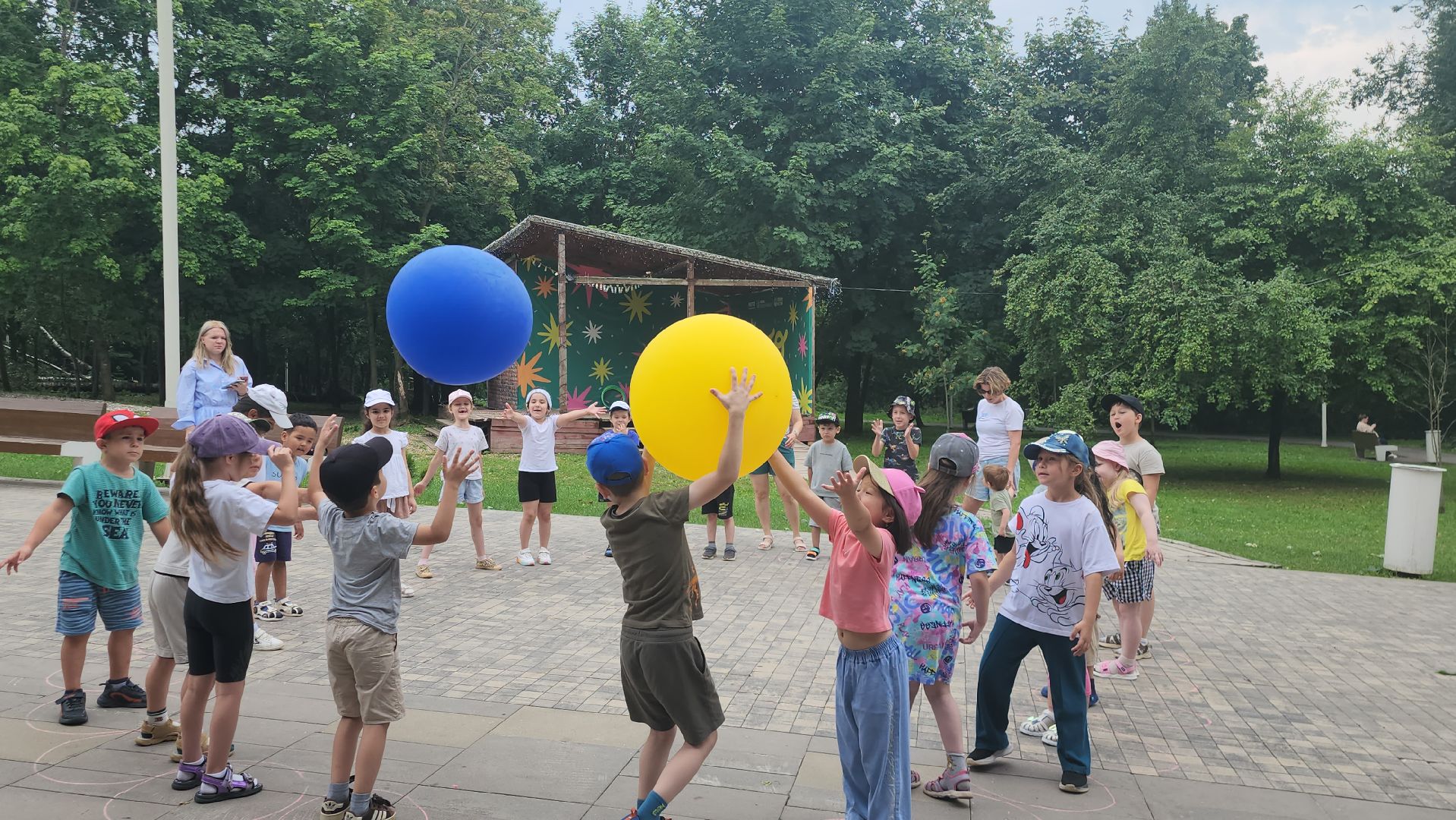 Истра , Парк, Дети, игры на свежем воздухе, Спорт,