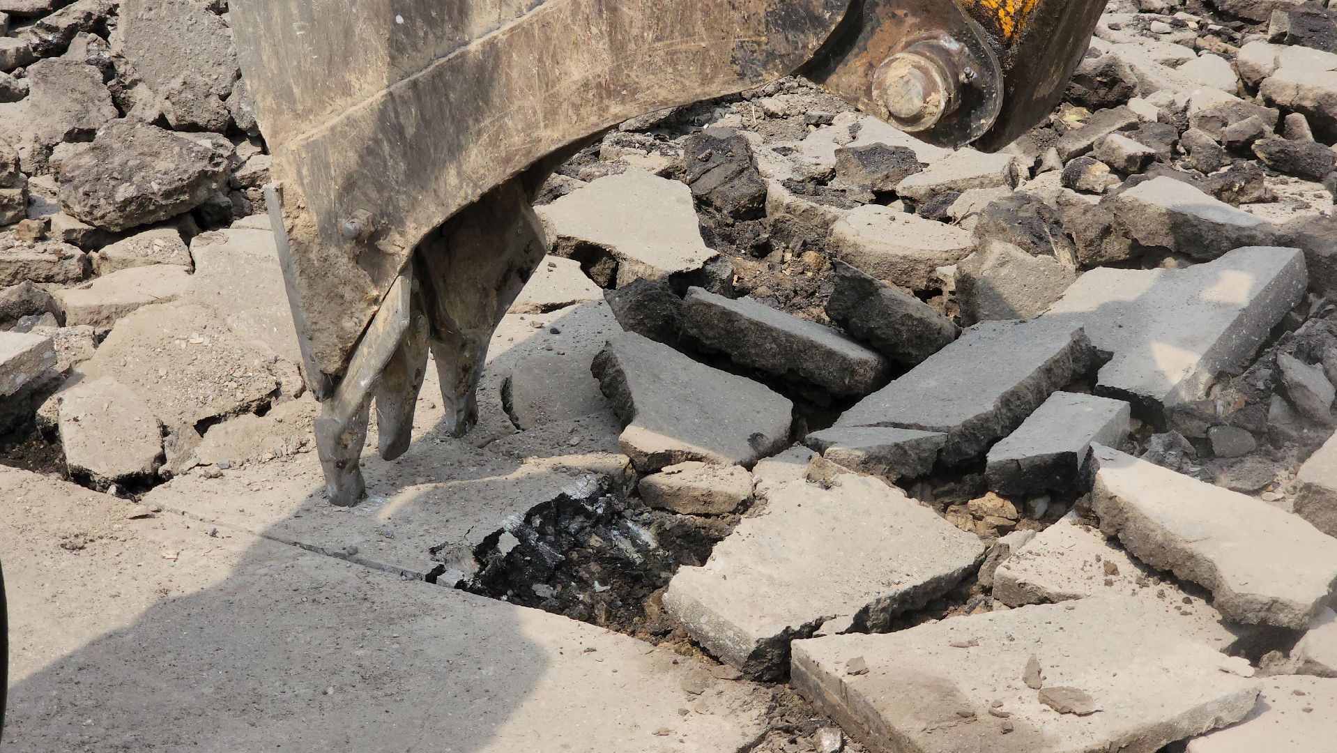 подготовительные работы, подготовка к асфальтированию, асфальт , Лобня ,