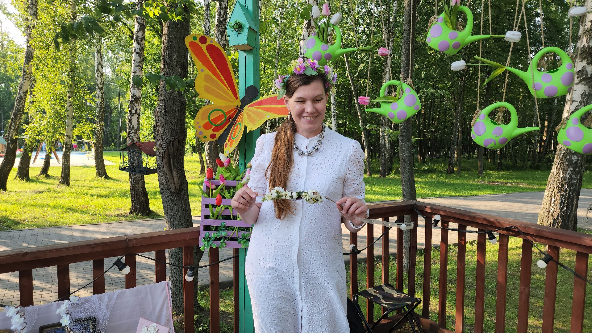 кашира, праздник, парк, лекция, венок, союз женщин россии,