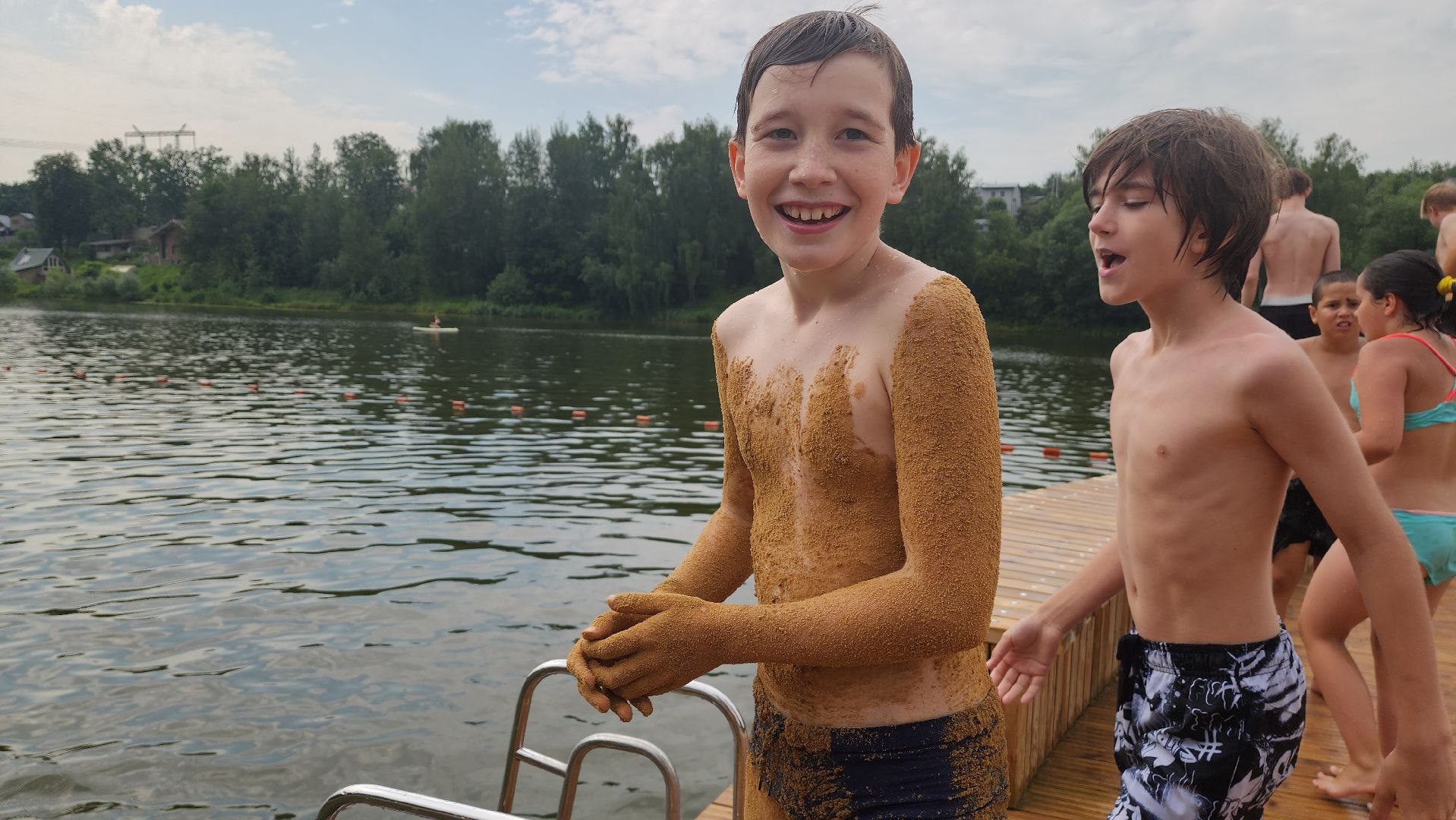 пляж, лето в подмосковье, синичка, красногорск,