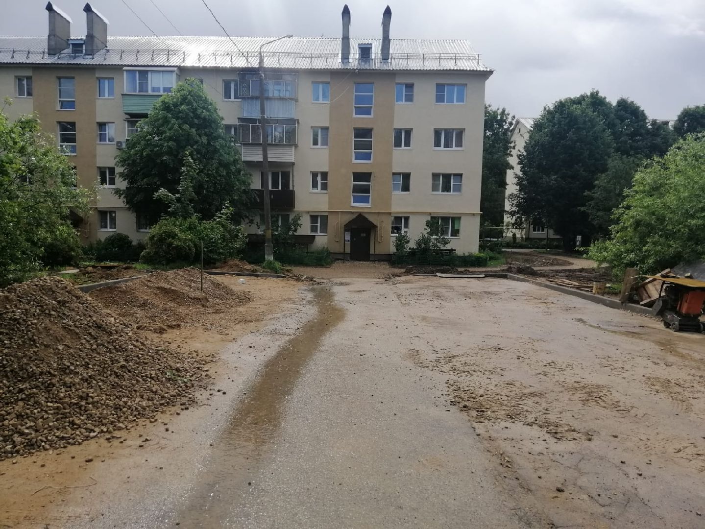 городской округ восход, благоустройство, парковка автомобилей, парковочный карман,