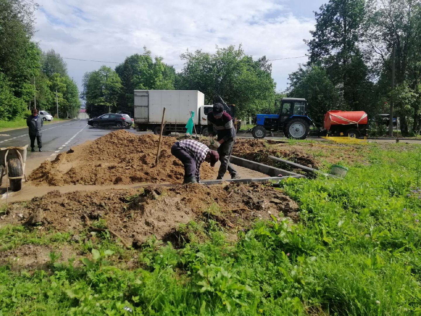 городской округ восход, благоустройство, парковка автомобилей, парковочный карман,