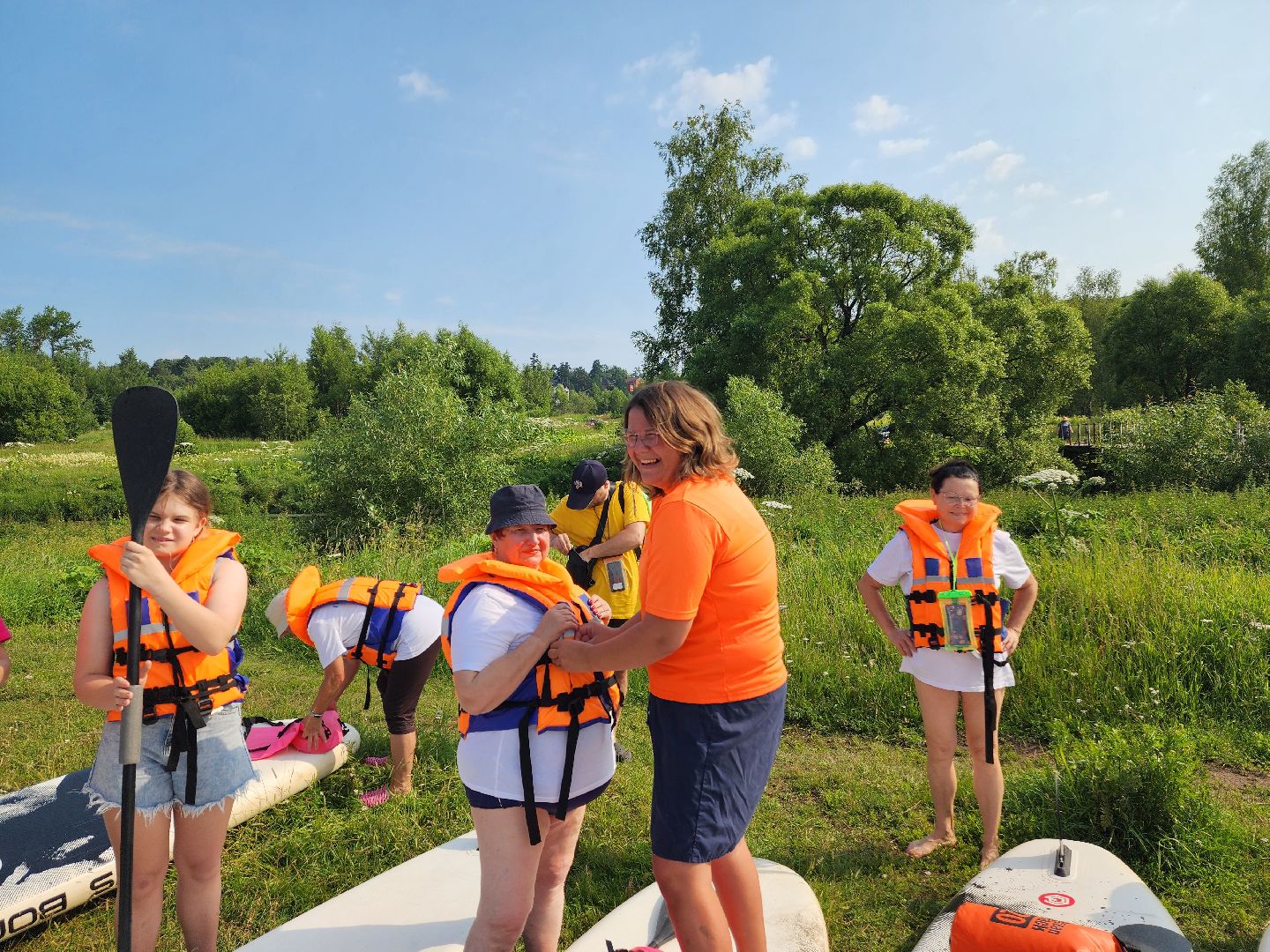 красноармейск, городской округ пушкинский, активное долголетие, сплав на сапбордах,