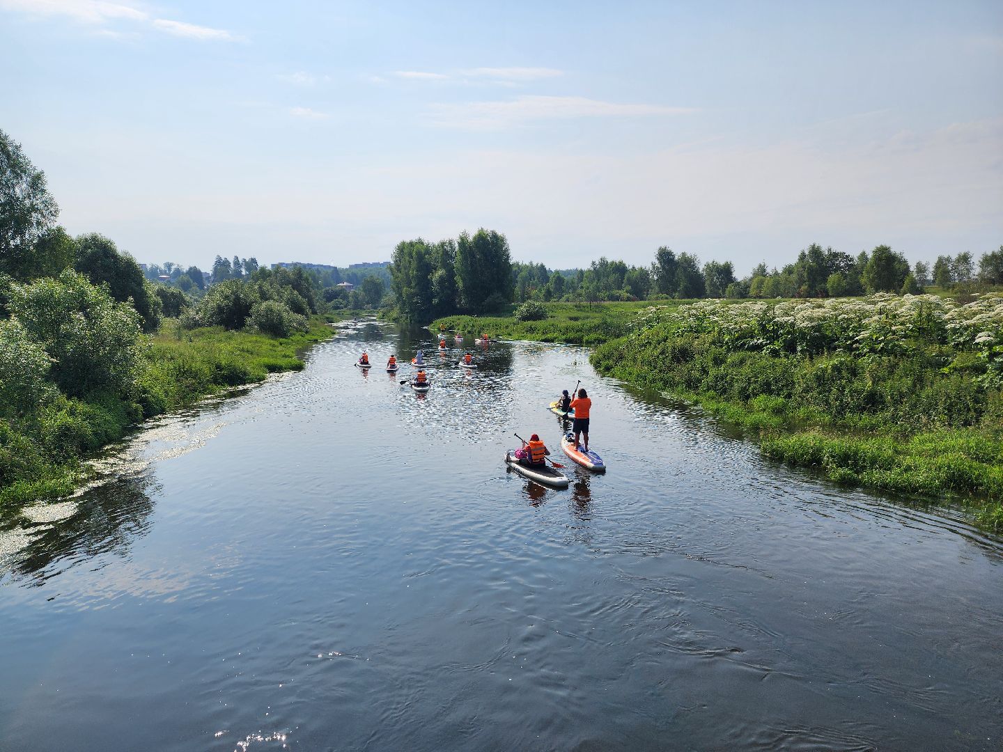 красноармейск, городской округ пушкинский, активное долголетие, сплав на сапбордах,