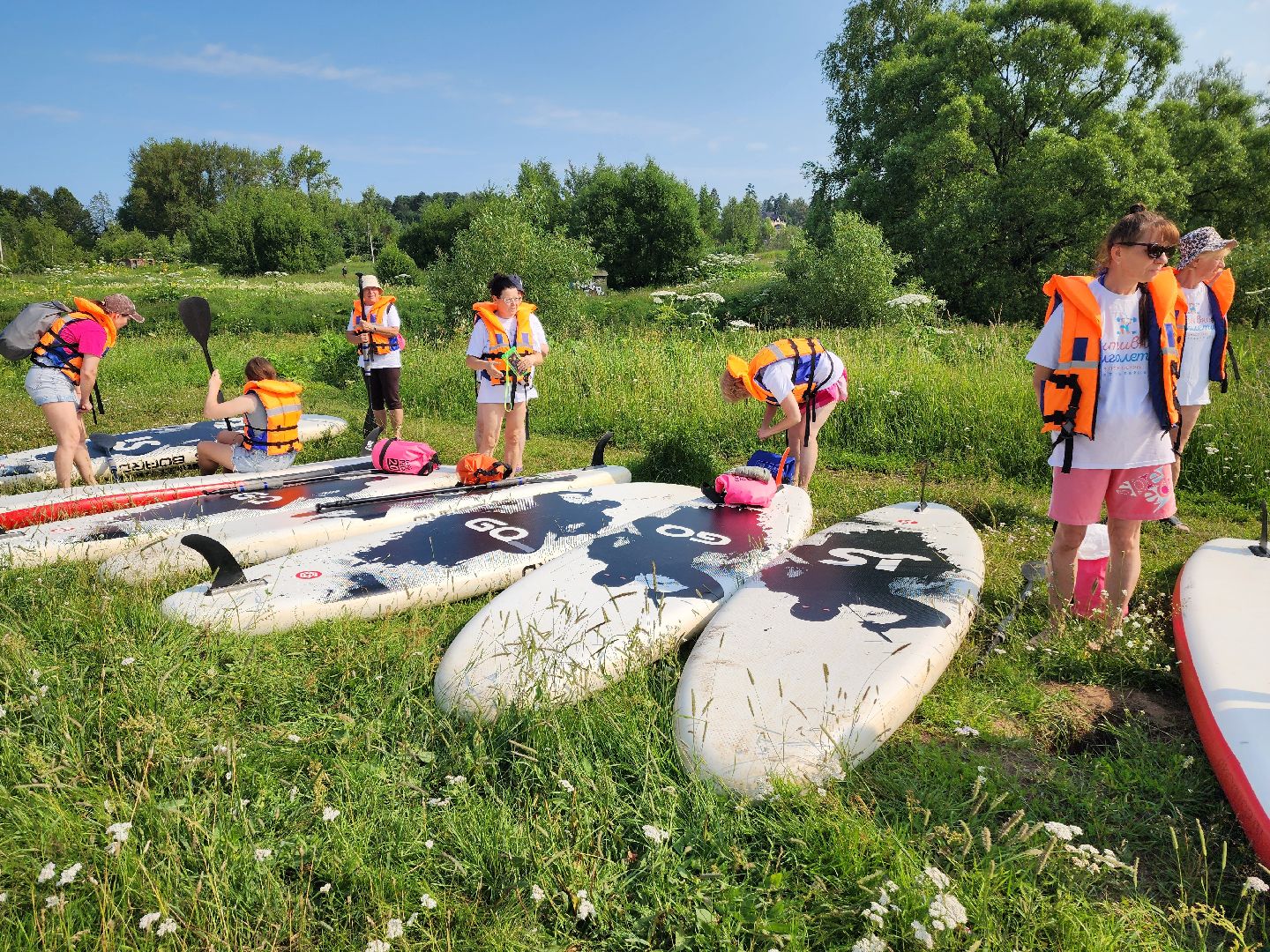 красноармейск, городской округ пушкинский, активное долголетие, сплав на сапбордах,