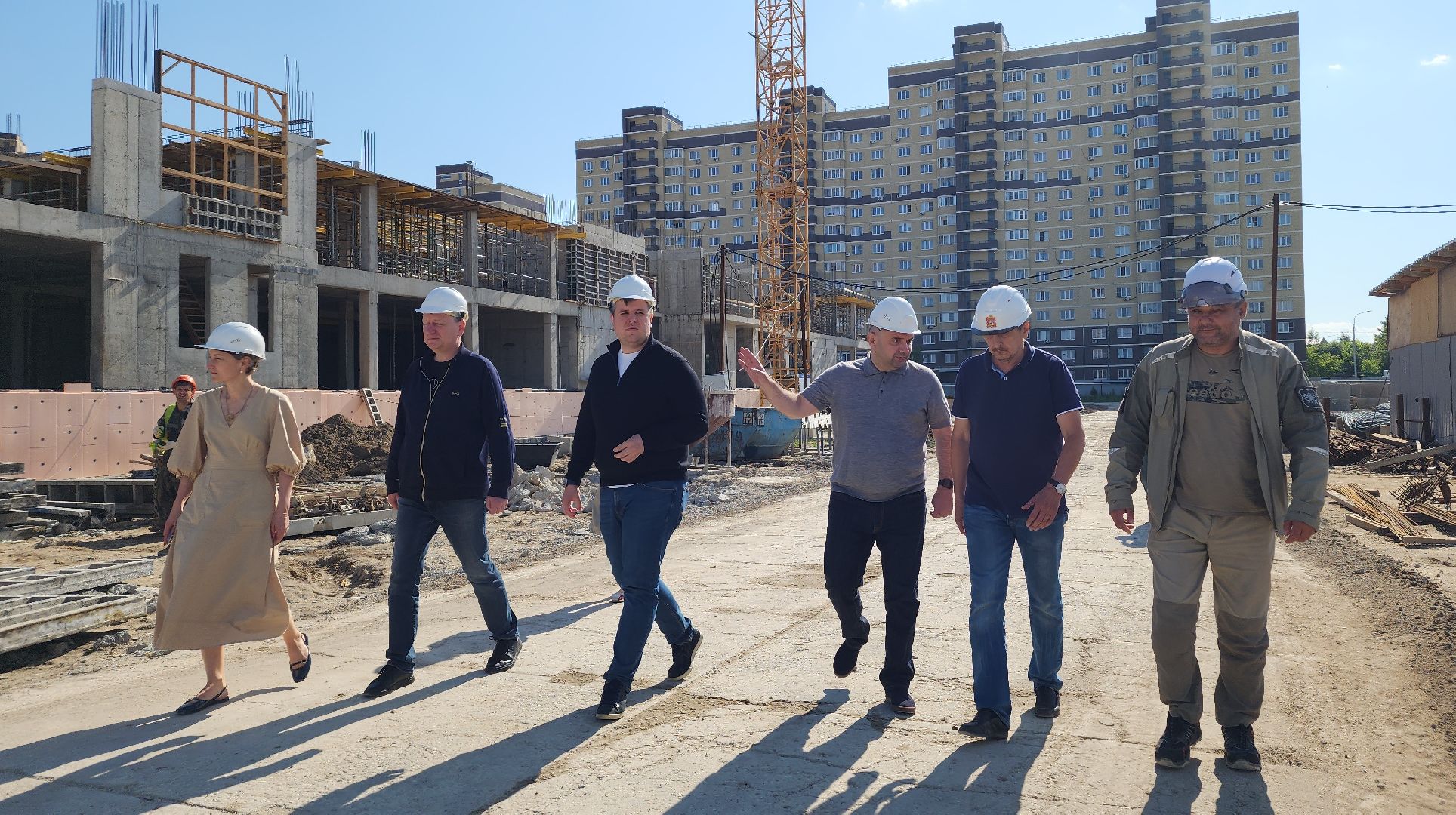 строительство, школа, лосино-петровский,