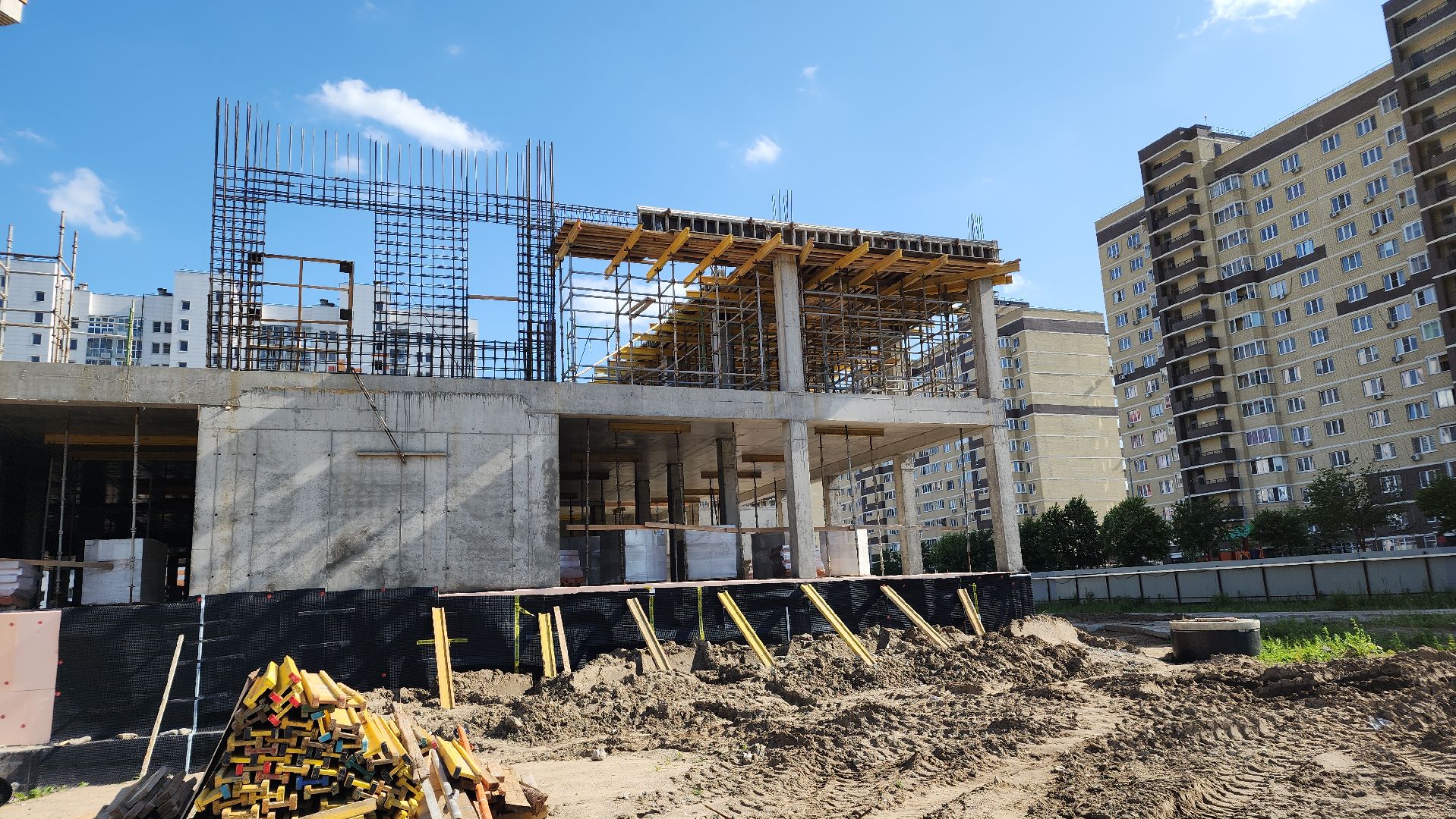 строительство, школа, лосино-петровский,