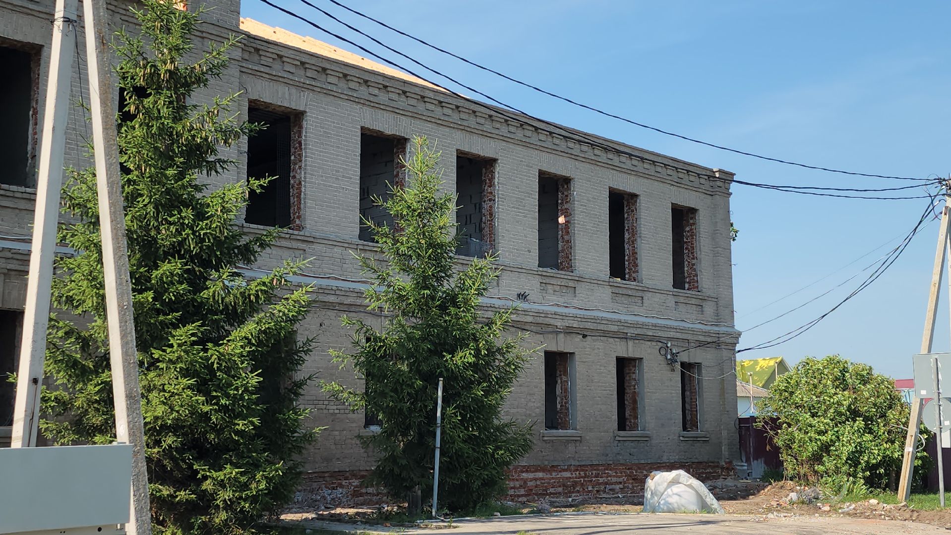 луховицы, белоомут, школа-интернат, капитальный ремонт,