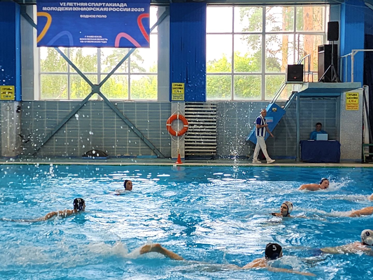 раменское, спорт, летняя спартакиада молодежи 2025, турнир по водному поло,