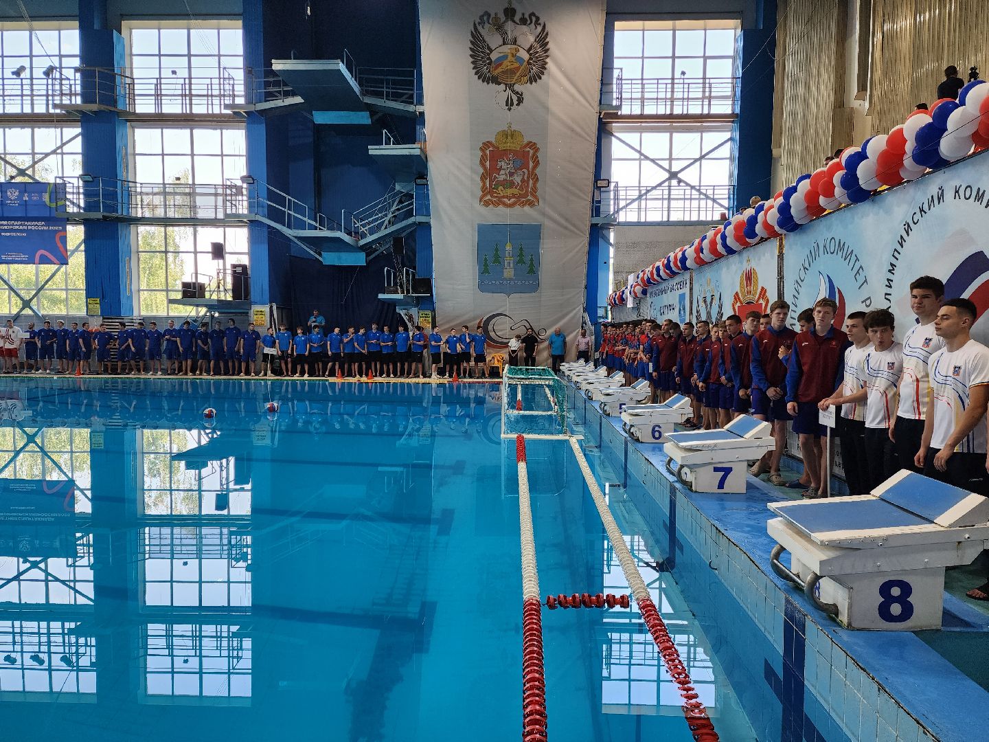 раменское, спорт, летняя спартакиада молодежи 2025, турнир по водному поло,
