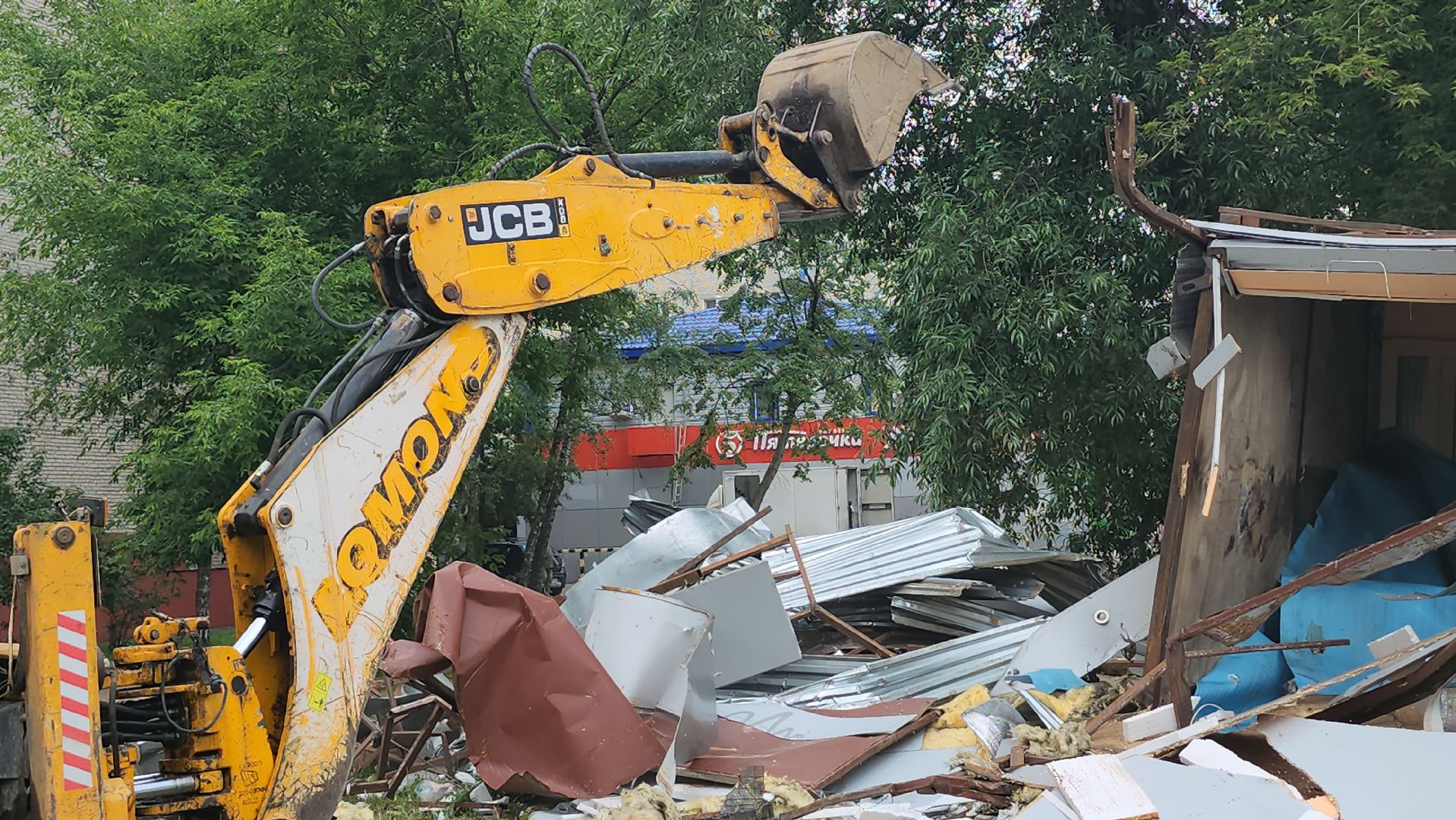 люберцы, снос незаконных объектов, нестационарный объект,