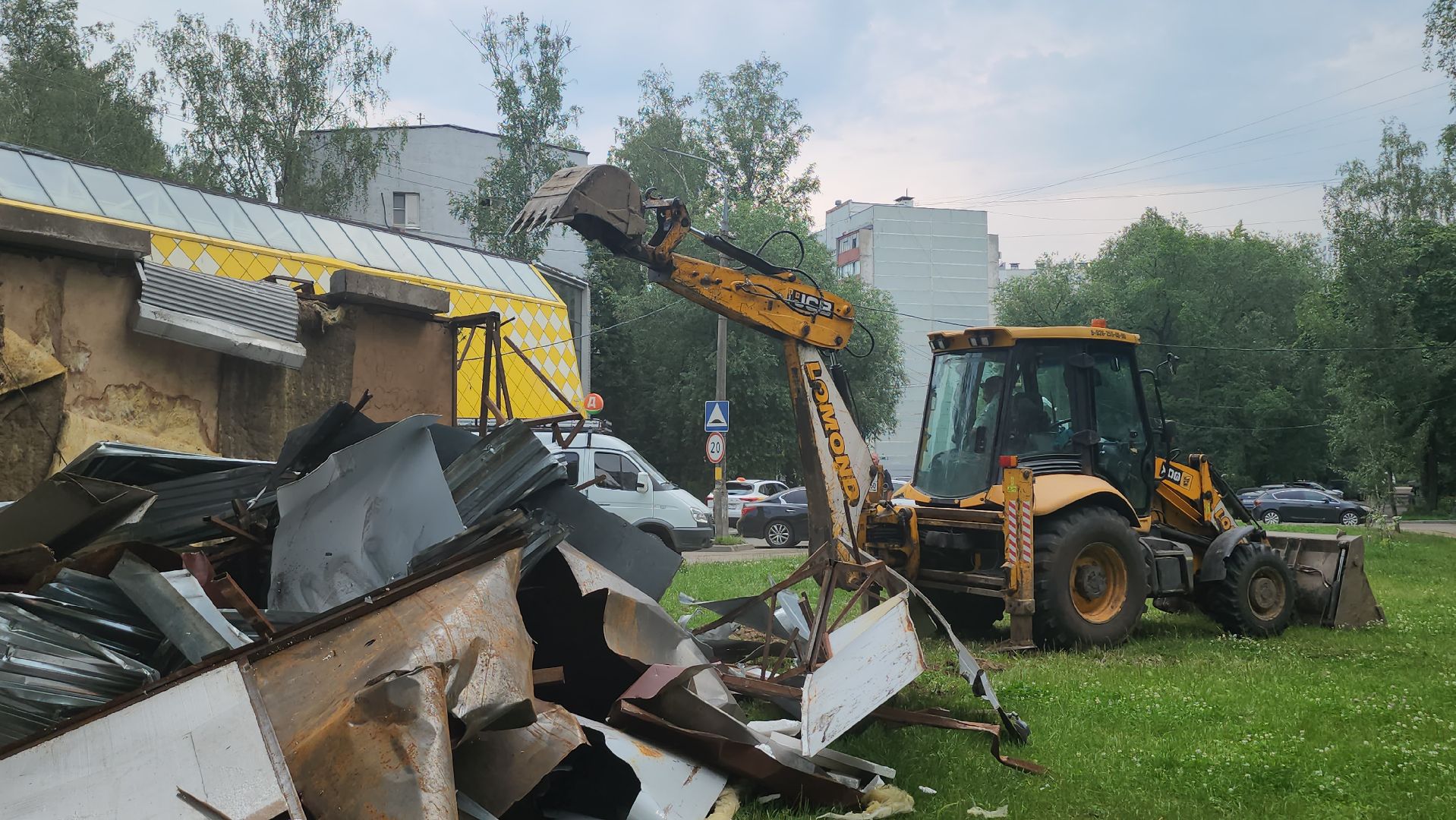 люберцы, снос незаконных объектов, нестационарный объект,