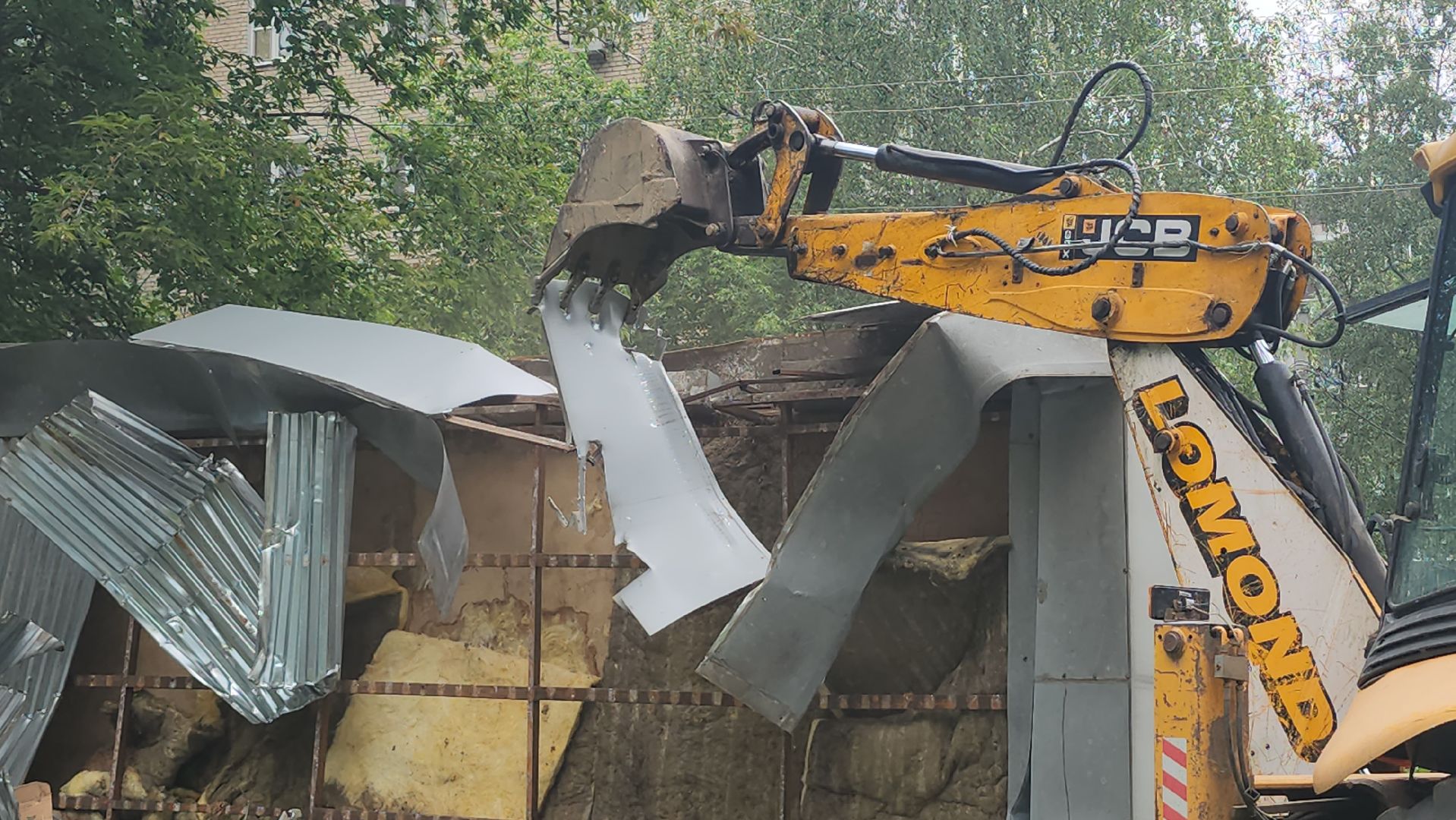 люберцы, снос незаконных объектов, нестационарный объект,