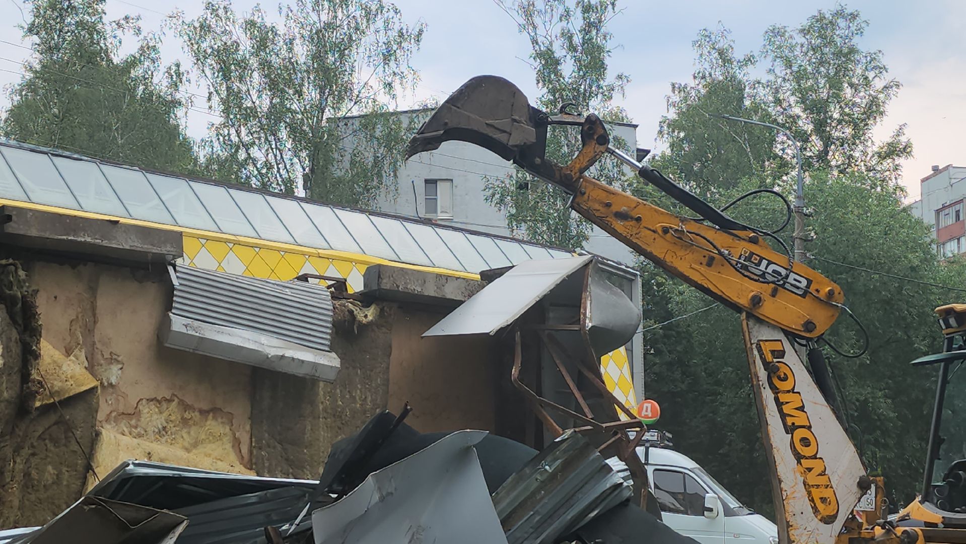 люберцы, снос незаконных объектов, нестационарный объект,