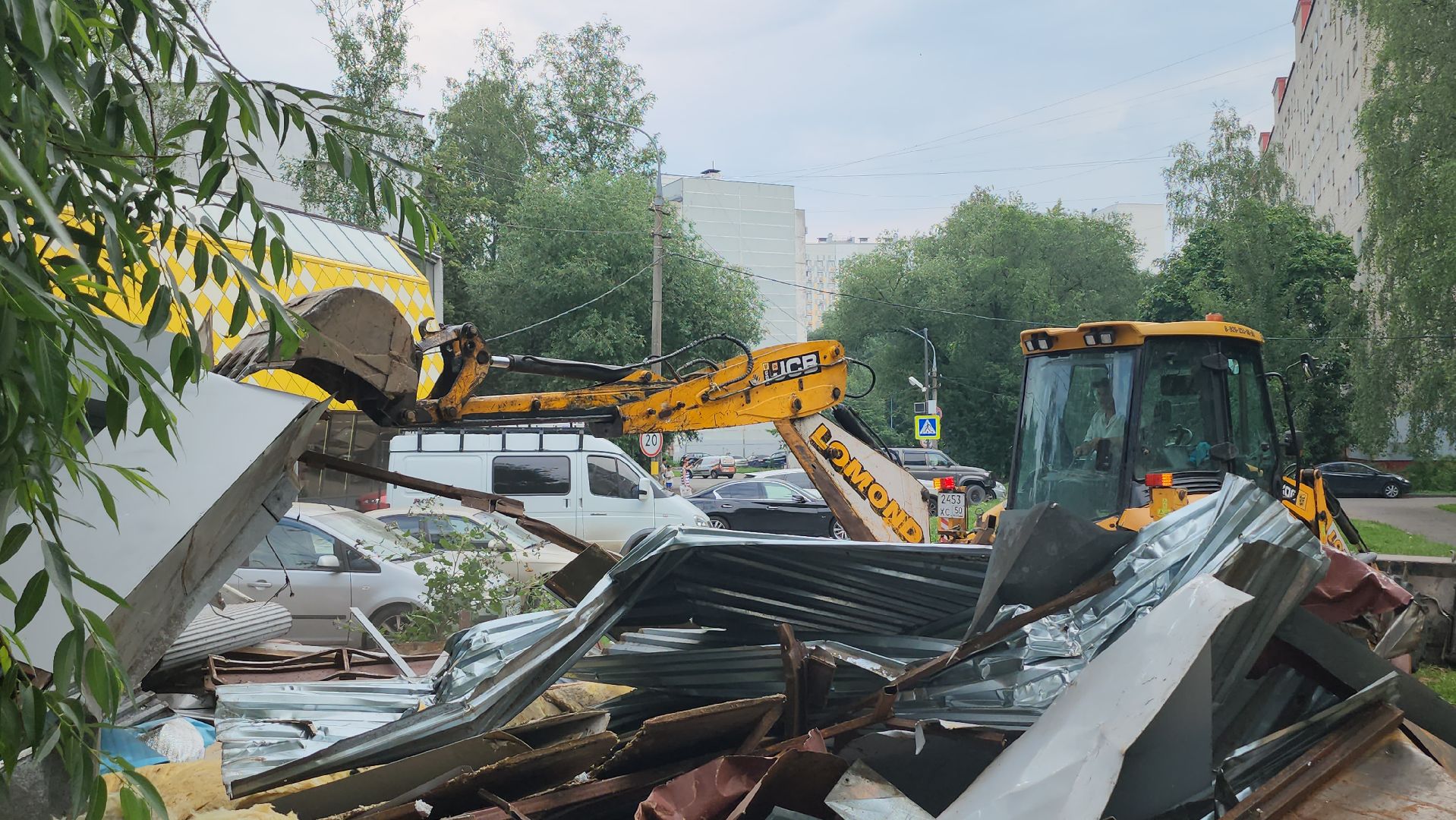 люберцы, снос незаконных объектов, нестационарный объект,