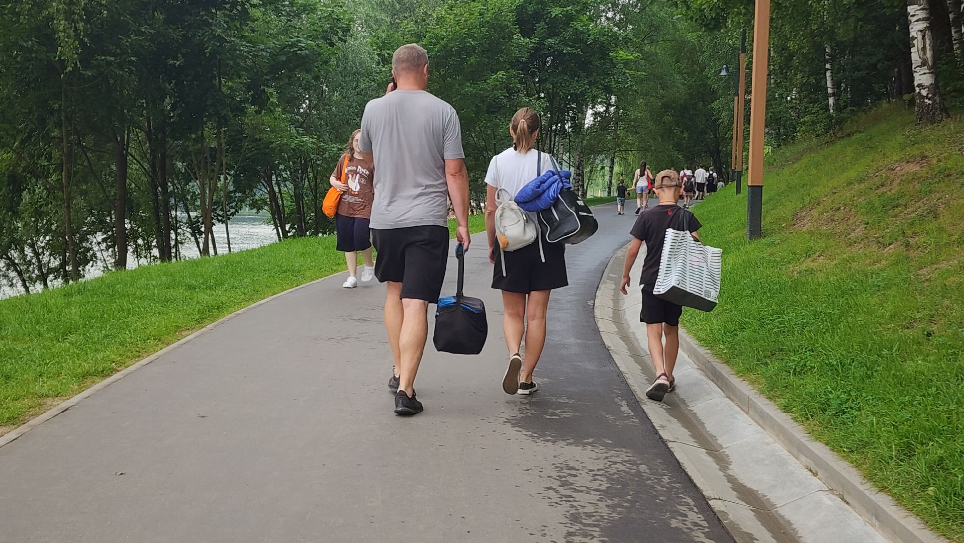 пляж, лето в подмосковье, спасатель,красногорск,