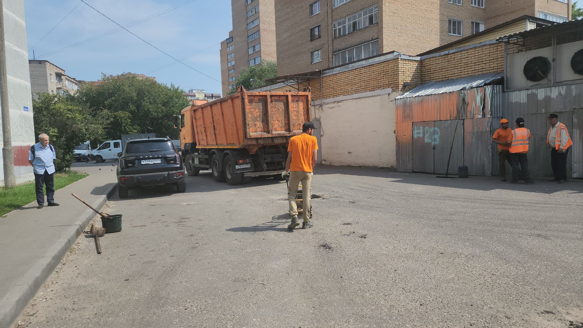 вертикалки, ивантеевка, ямочный ремонт, ямы, асфальтирование,коммунальная служба,