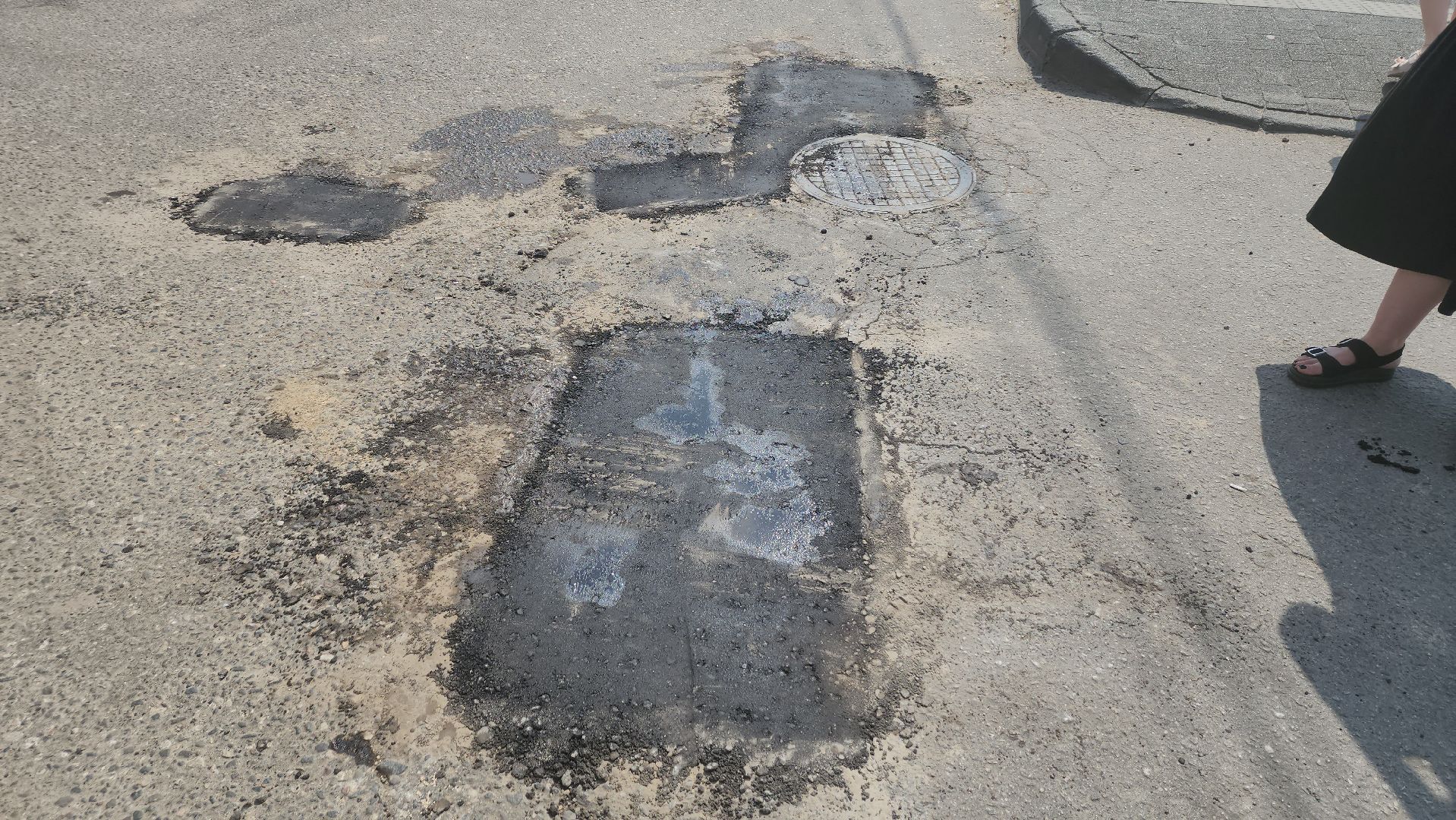 вертикалки, ивантеевка, ямочный ремонт, ямы, асфальтирование,коммунальная служба,