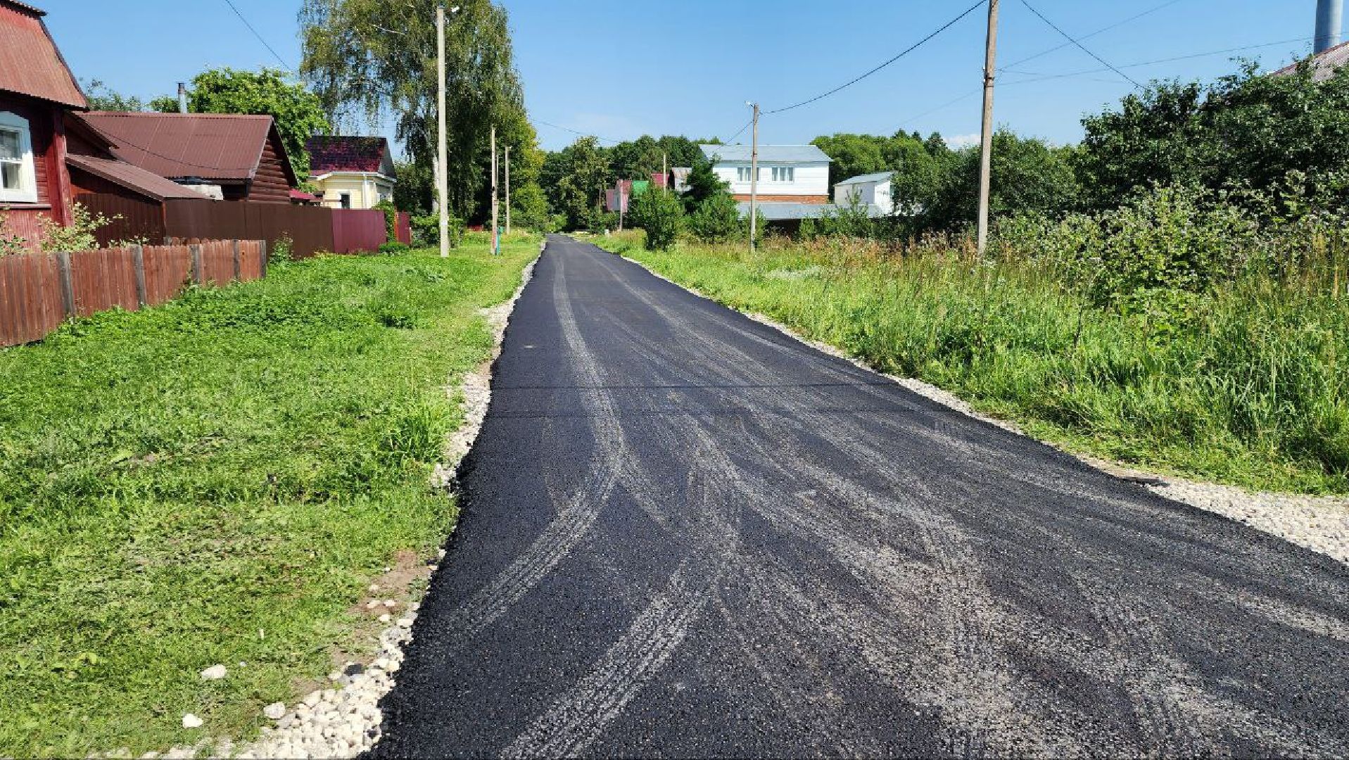луховицы, белоомут, строительство дороги, благоустройство,