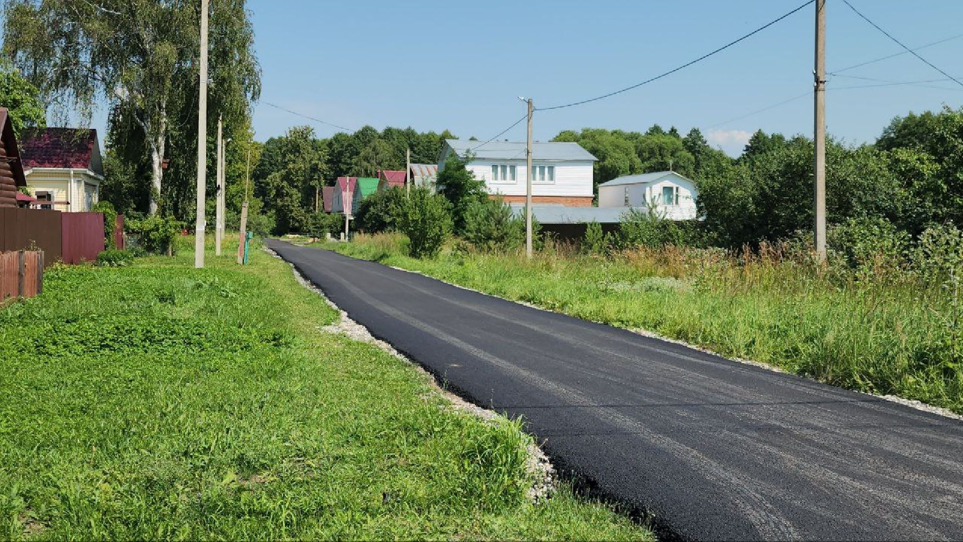 луховицы, белоомут, строительство дороги, благоустройство,