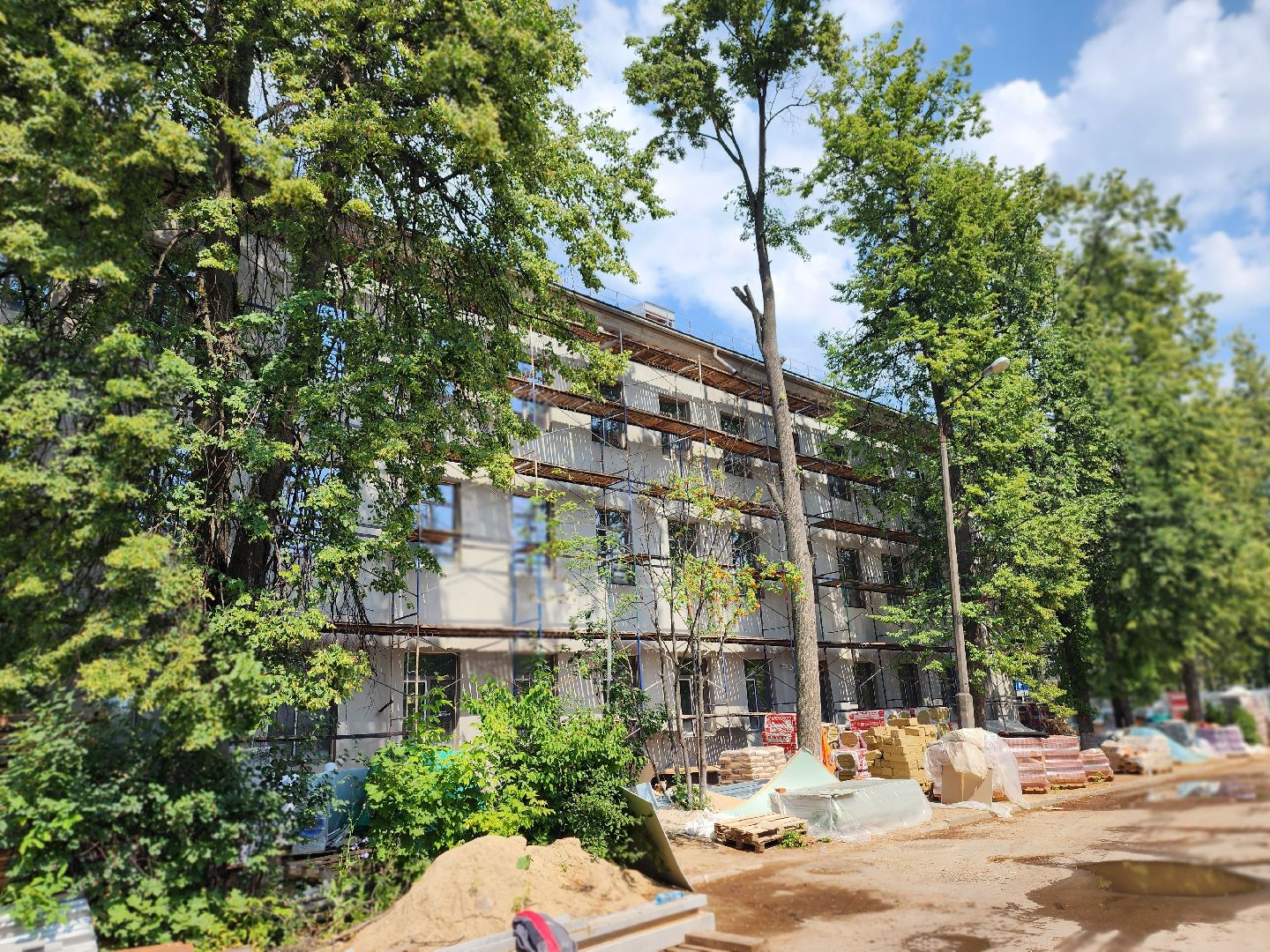 королёв, капитальный  ремонт, поликлиника 1,