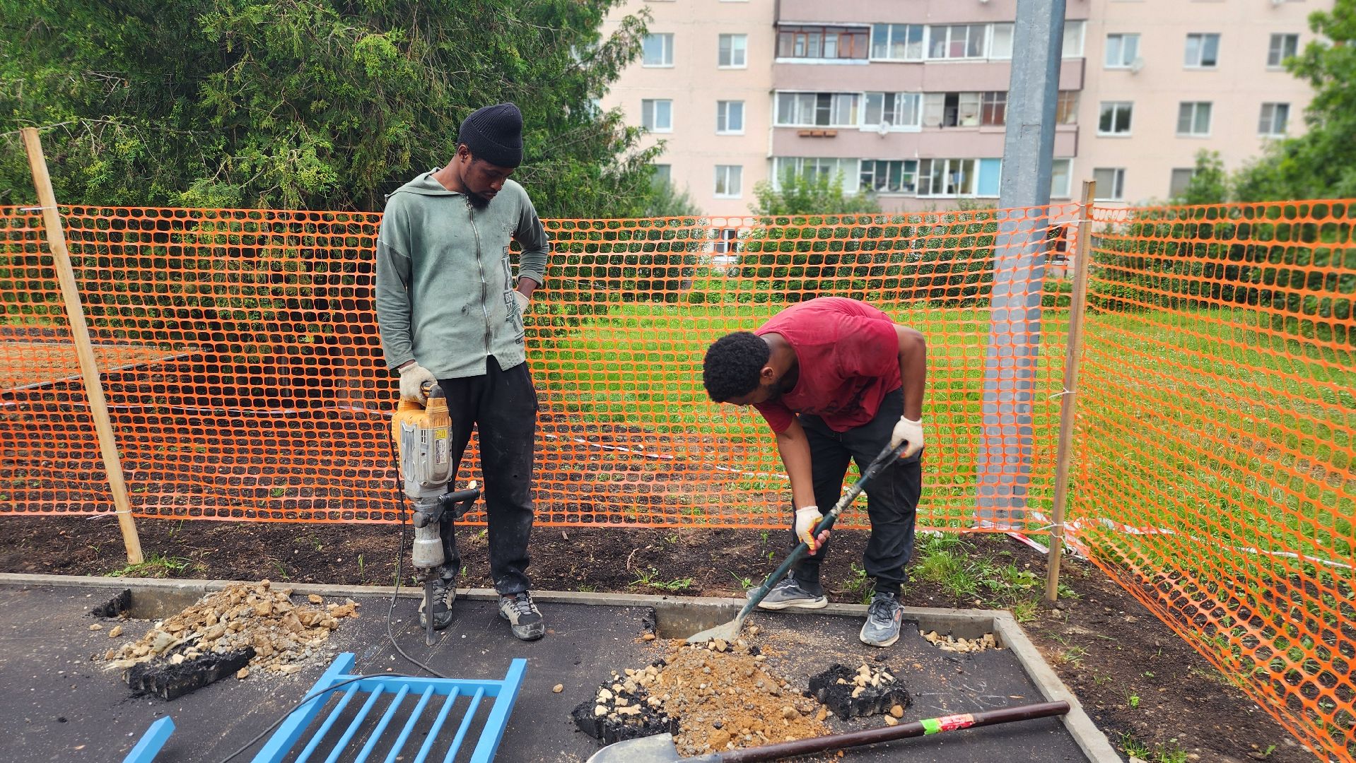 губернаторская детская площадка, волоколамск, благоустройство,