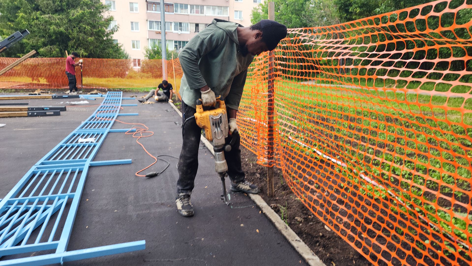 губернаторская детская площадка, волоколамск, благоустройство,