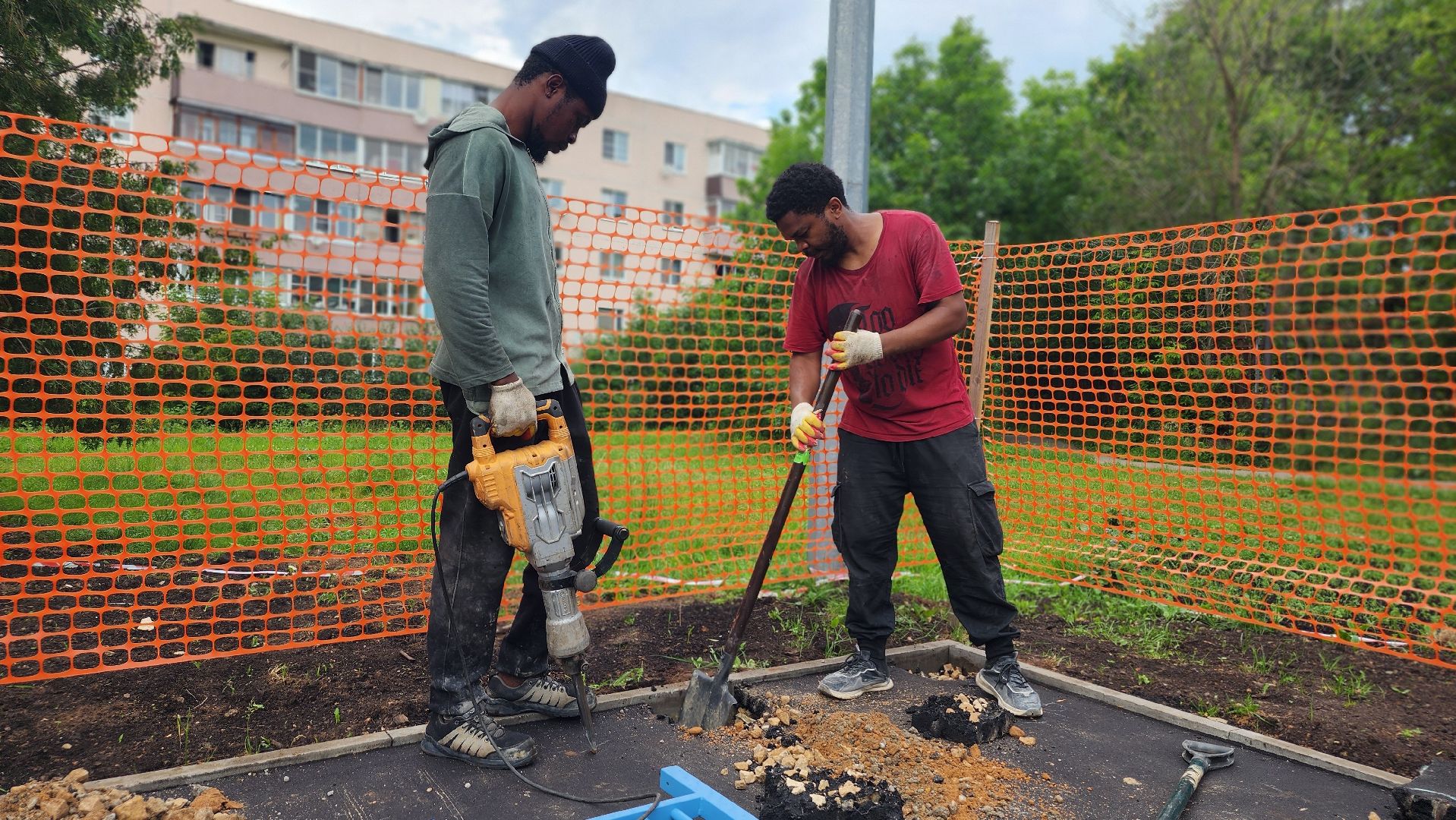 губернаторская детская площадка, волоколамск, благоустройство,